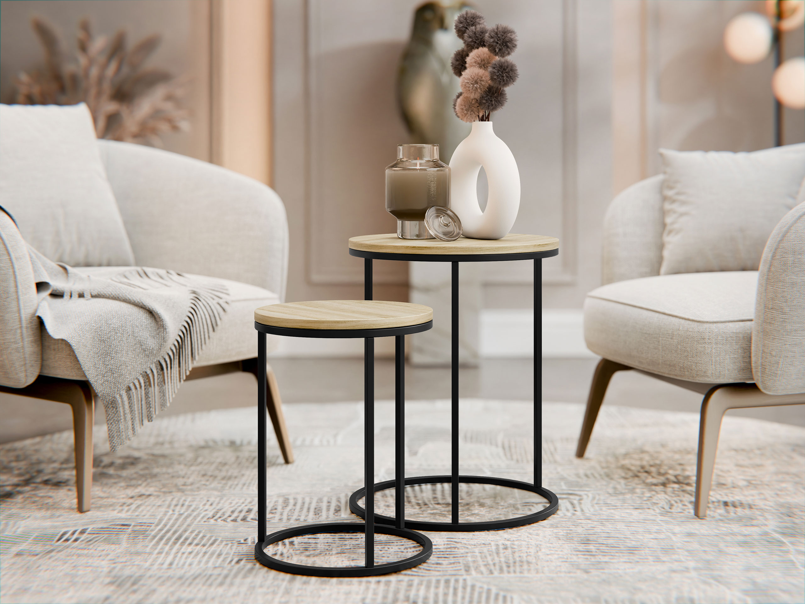 Kõrvallaudade komplekt Richardson 137 (Ere puit)