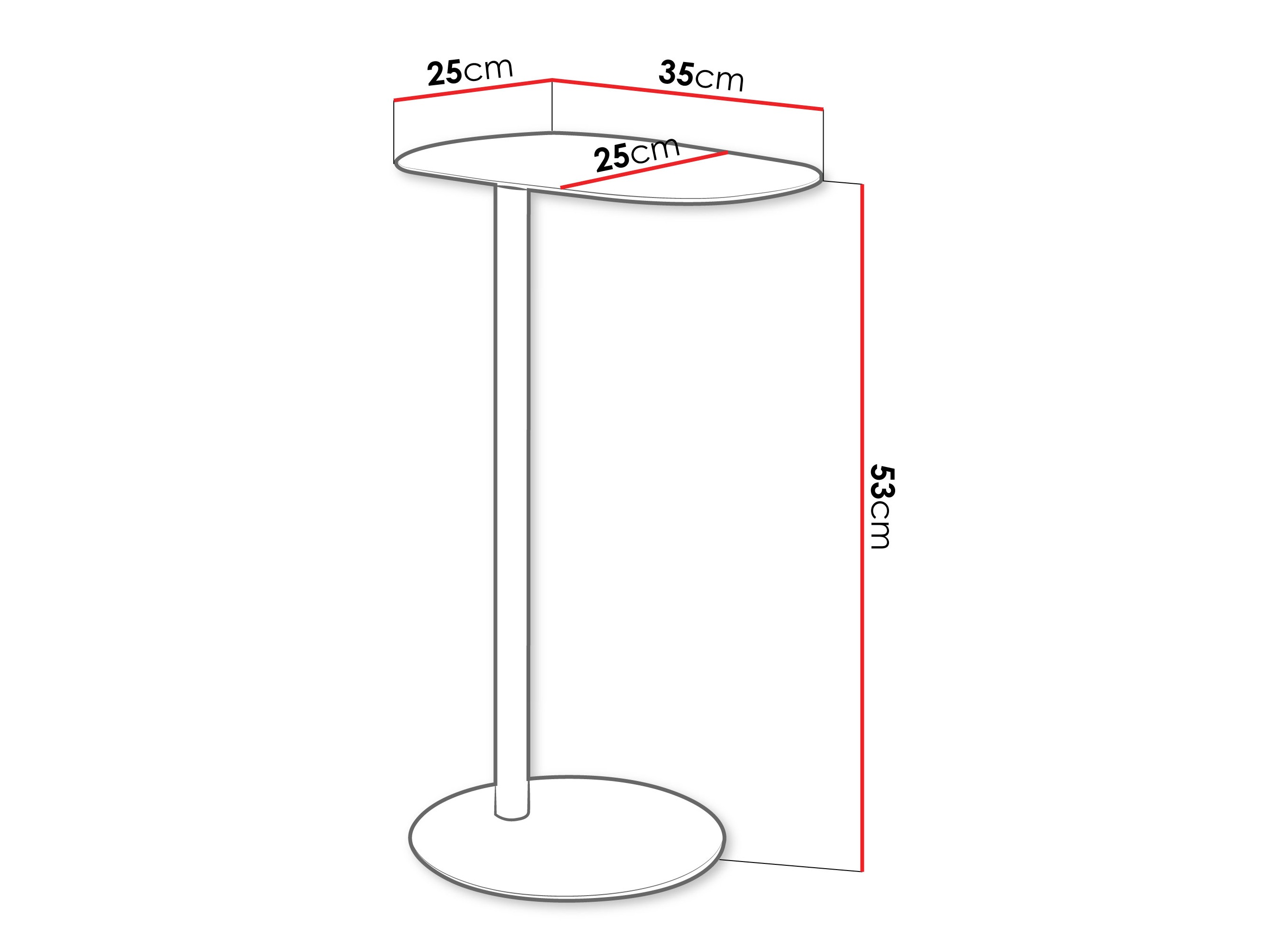 Külglaud Richardson 136 (Valge)