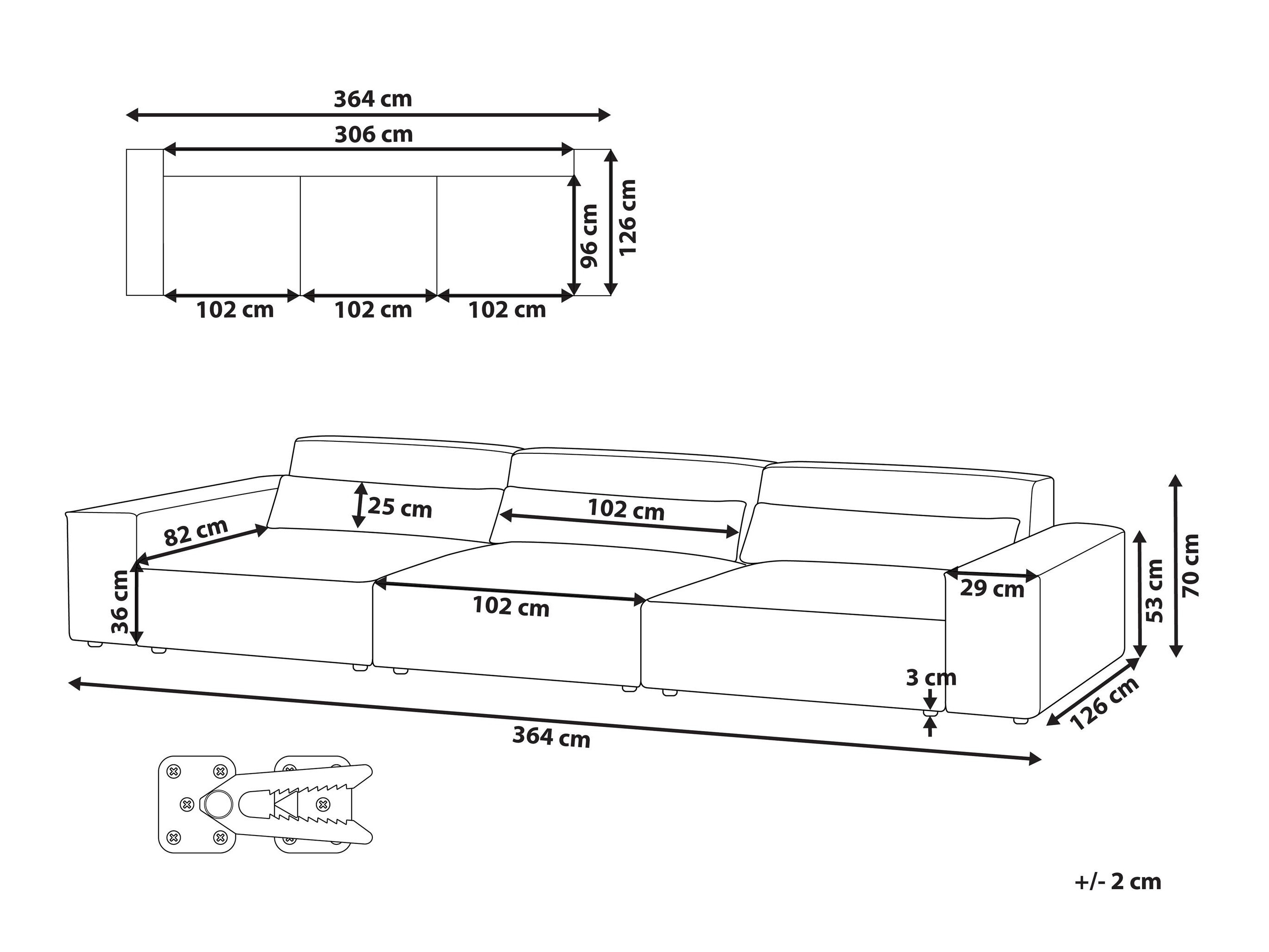 Mooduldiivan Tivsora 106 (Hall)