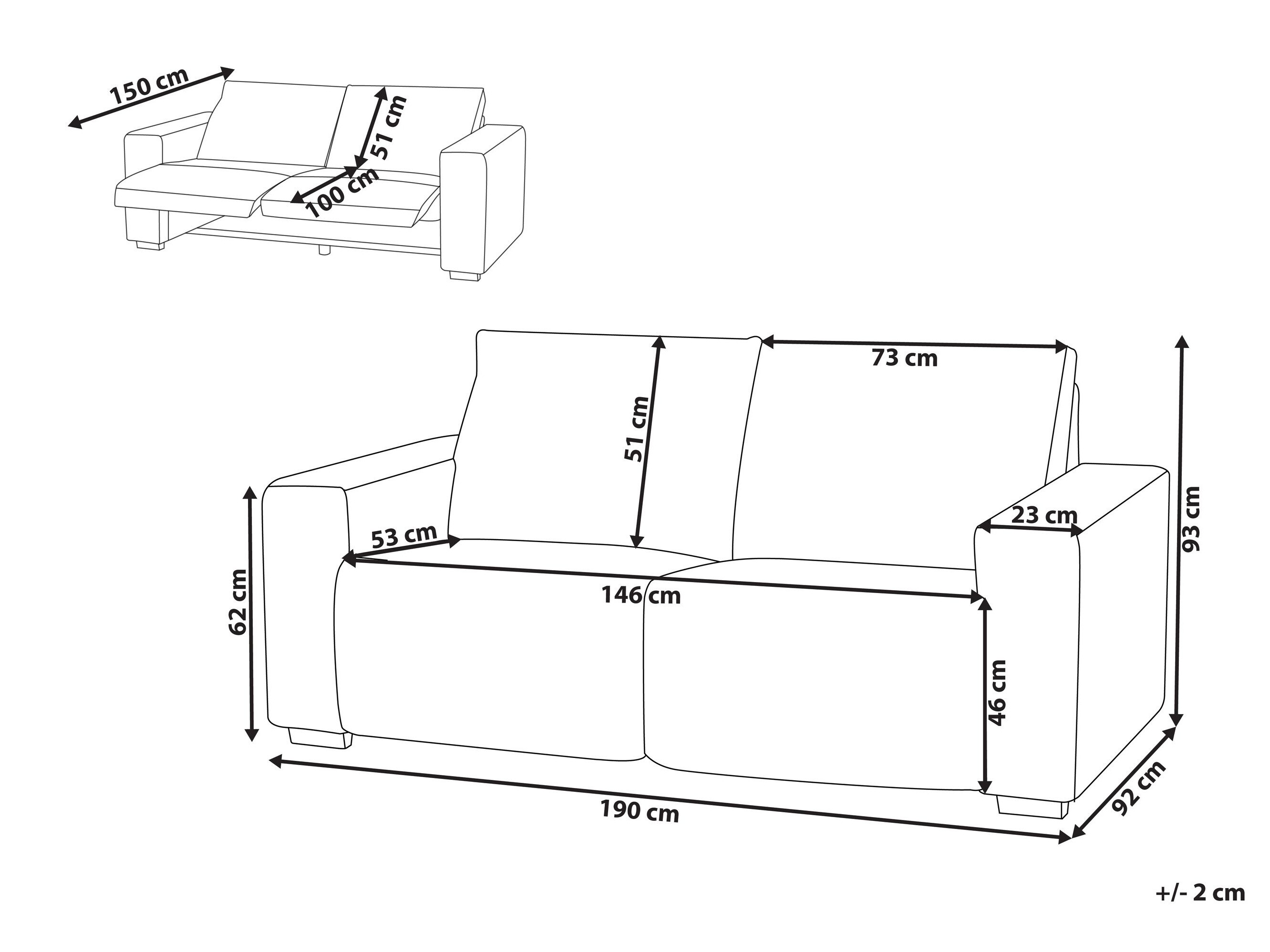 Diivan recliner Berwyn 3168 (Hall)