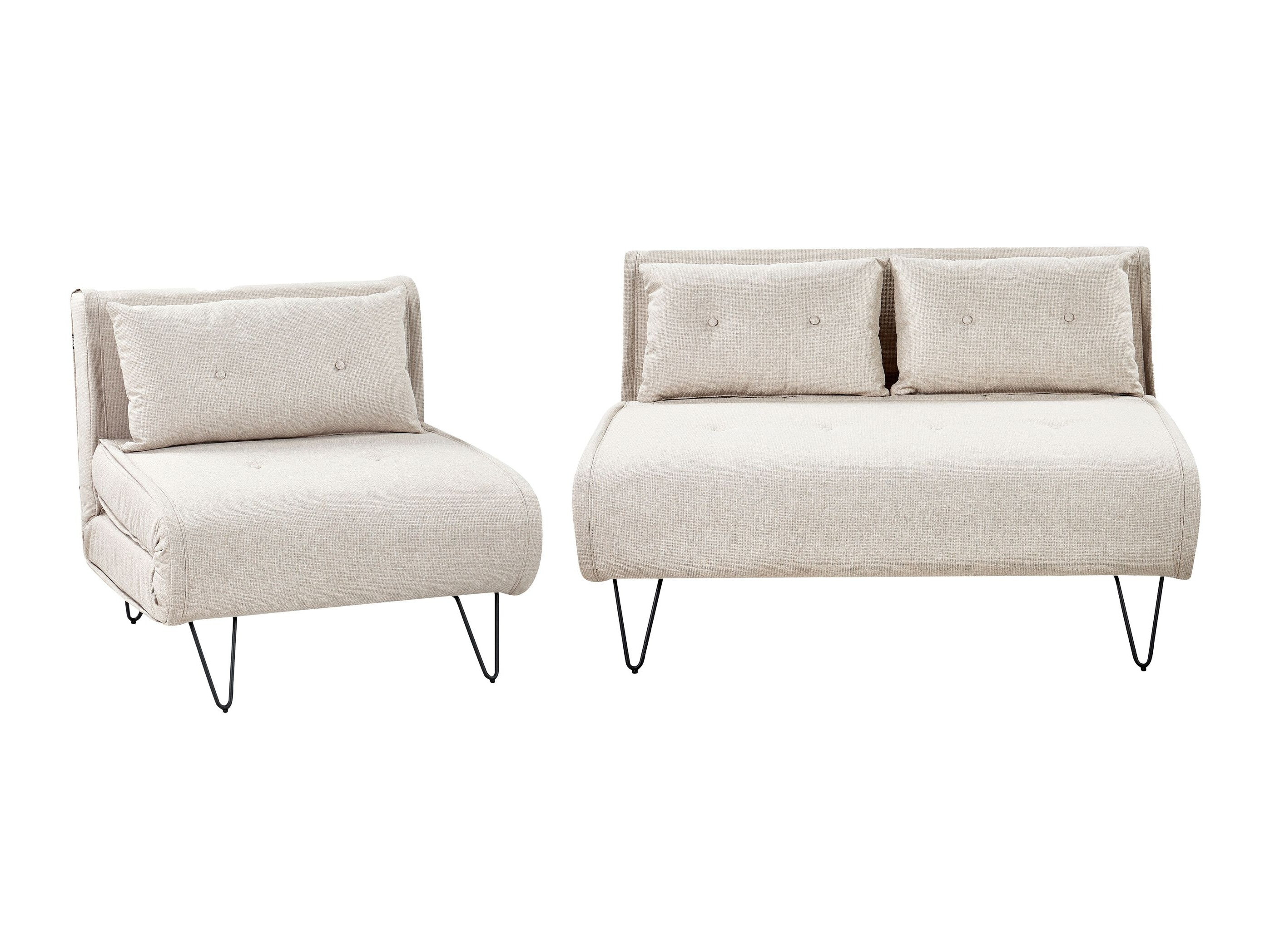 Pehme mööbli komplekt Berwyn 3165 (Helebeež)