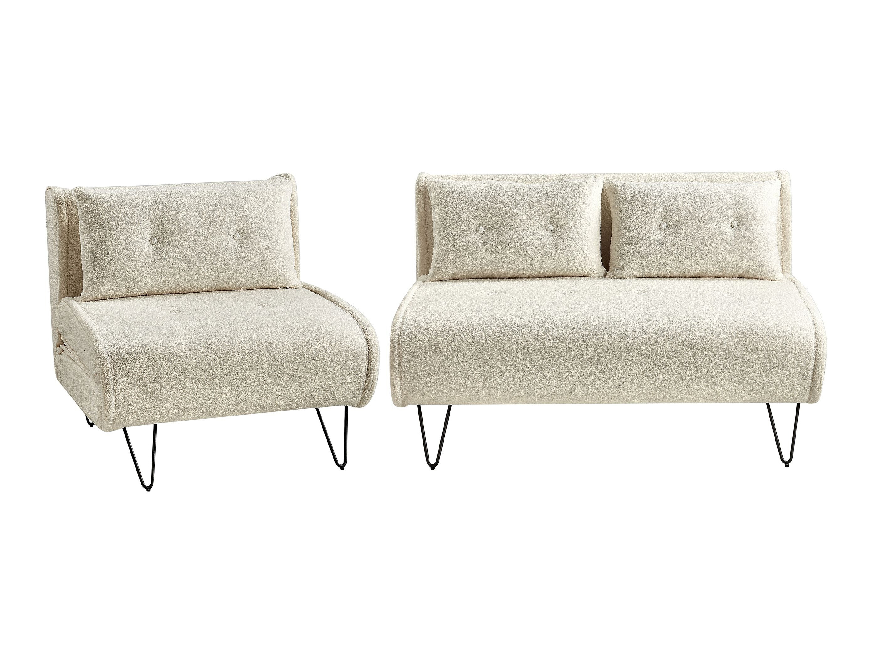 Pehme mööbli komplekt Berwyn 3165 (Valge)