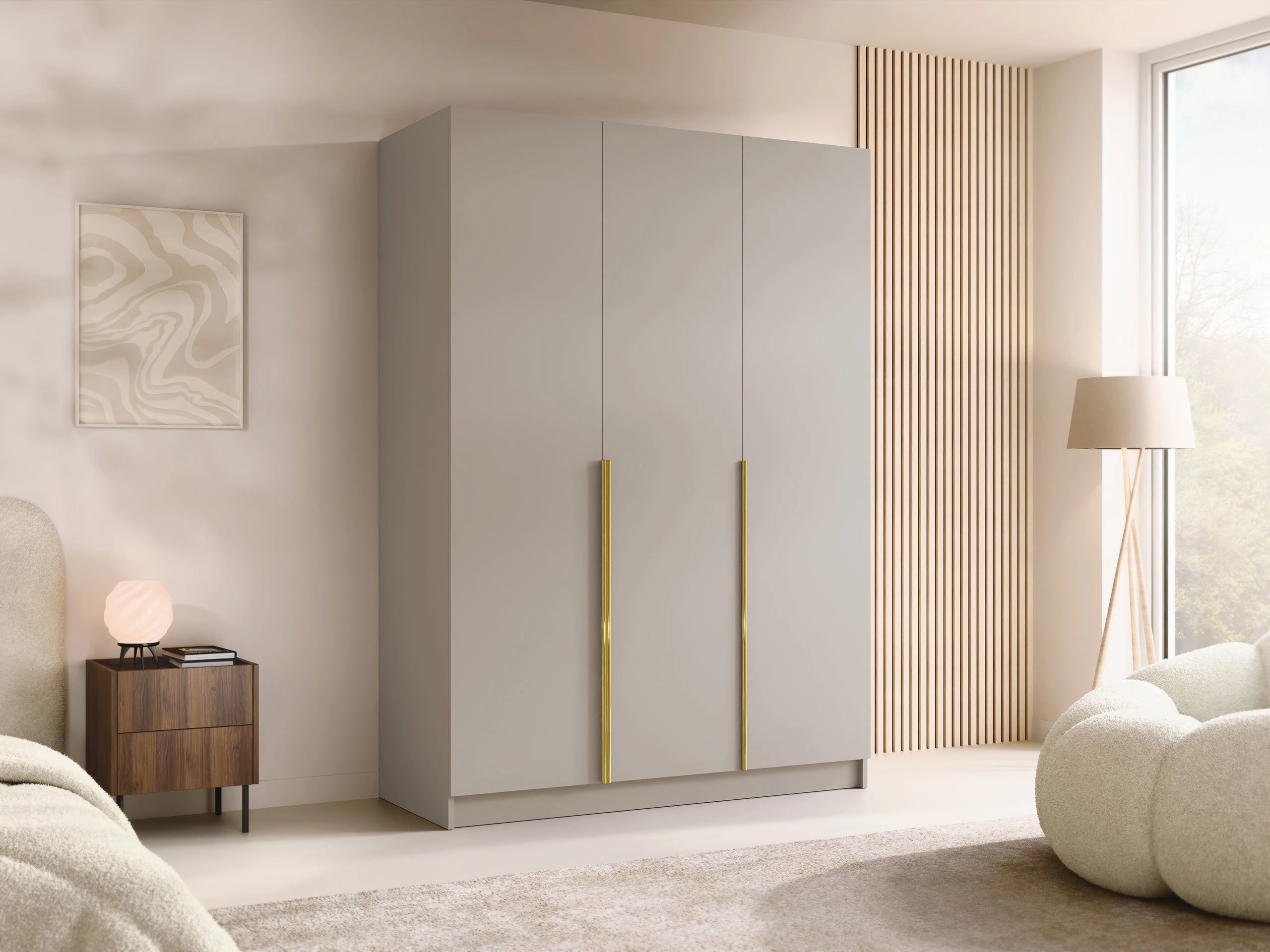 Riidekapp Closico Decoron I (Kašmiir + Kuldne)