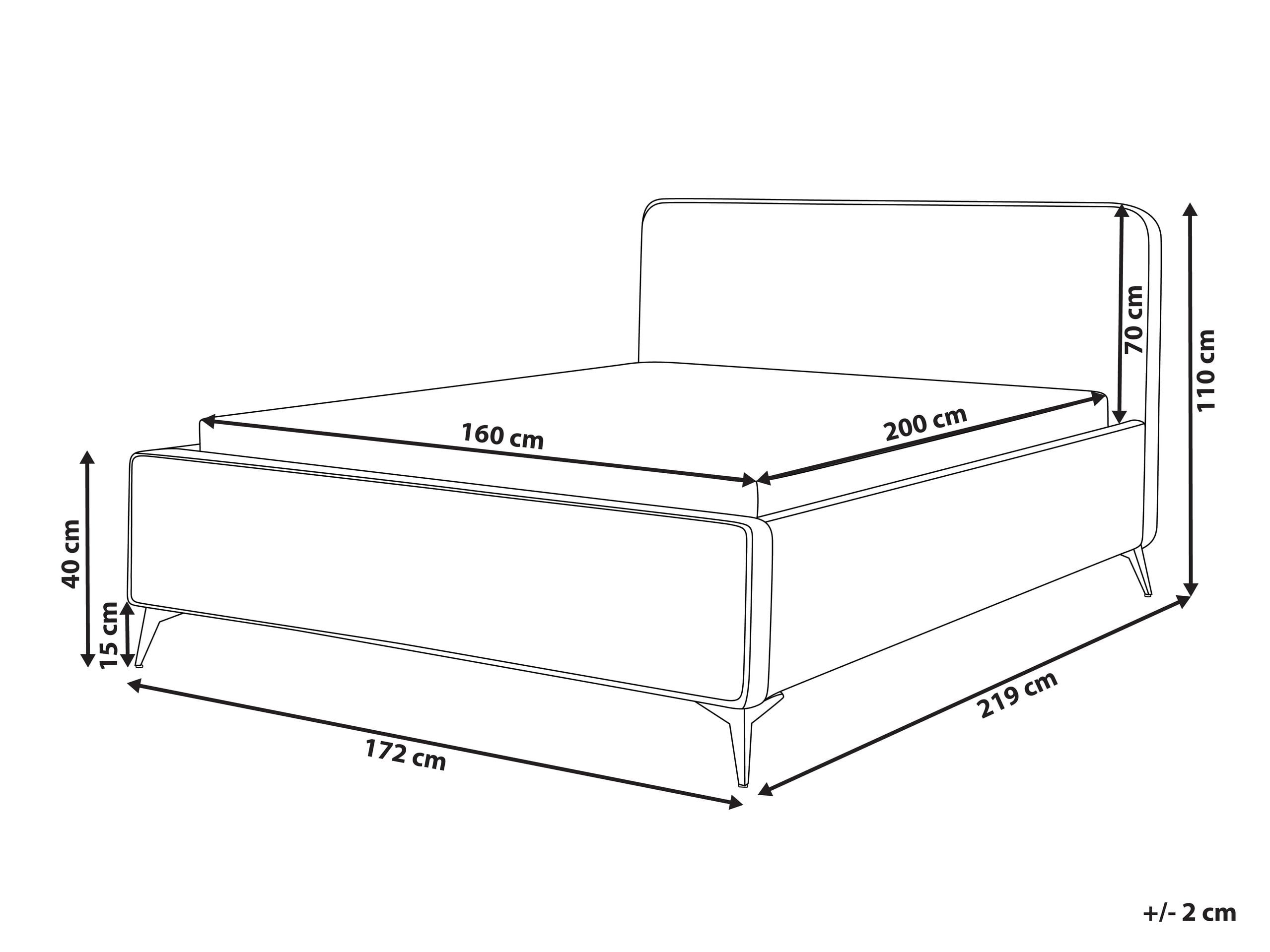 Voodi Berwyn 601 (Beež)