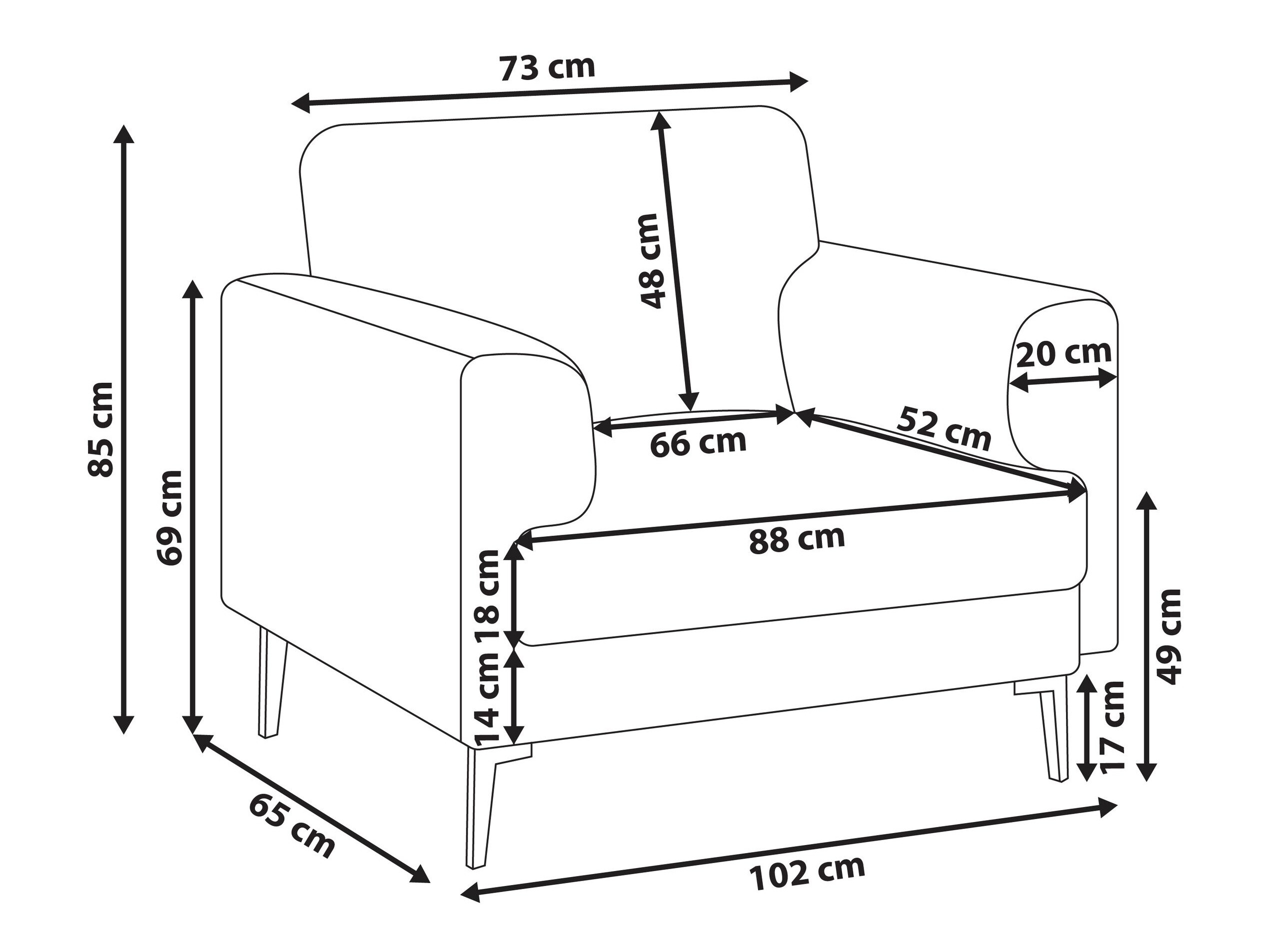 Tugitool Catcavu 103 (Pruun)