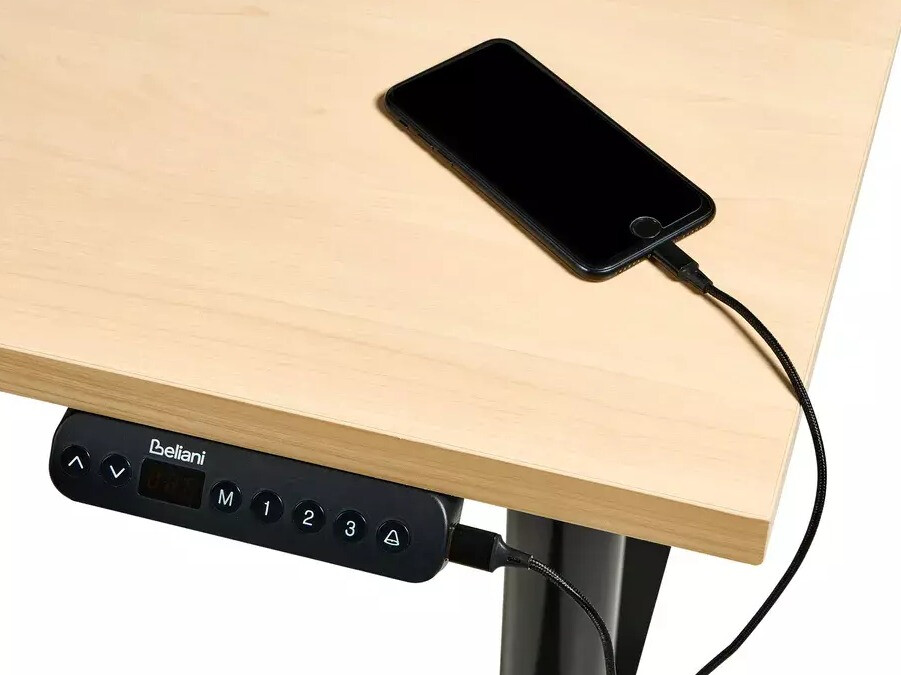 Reguleeritava kõrgusega töölaud Berwyn 3188 (Helepruun)