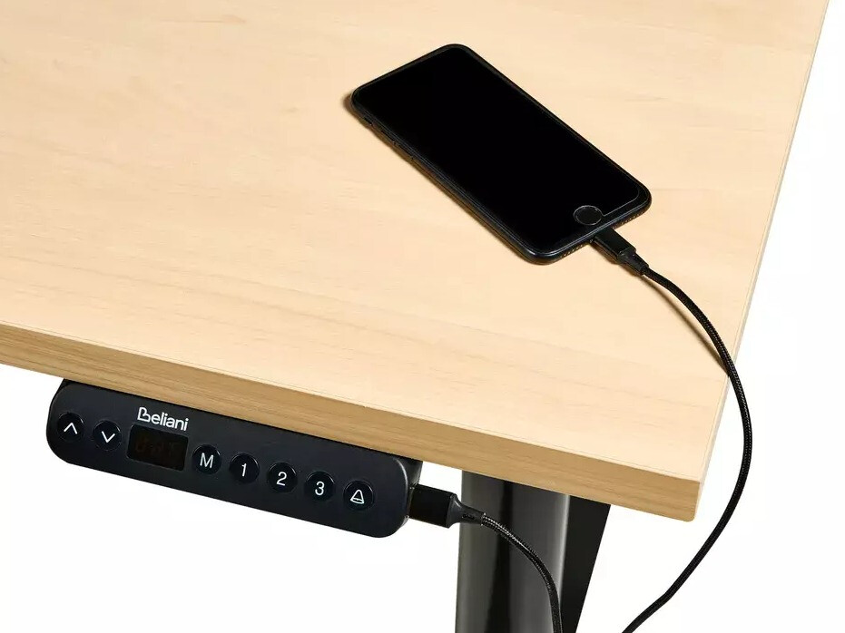 Reguleeritava kõrgusega töölaud Berwyn 3190 (Helepruun)