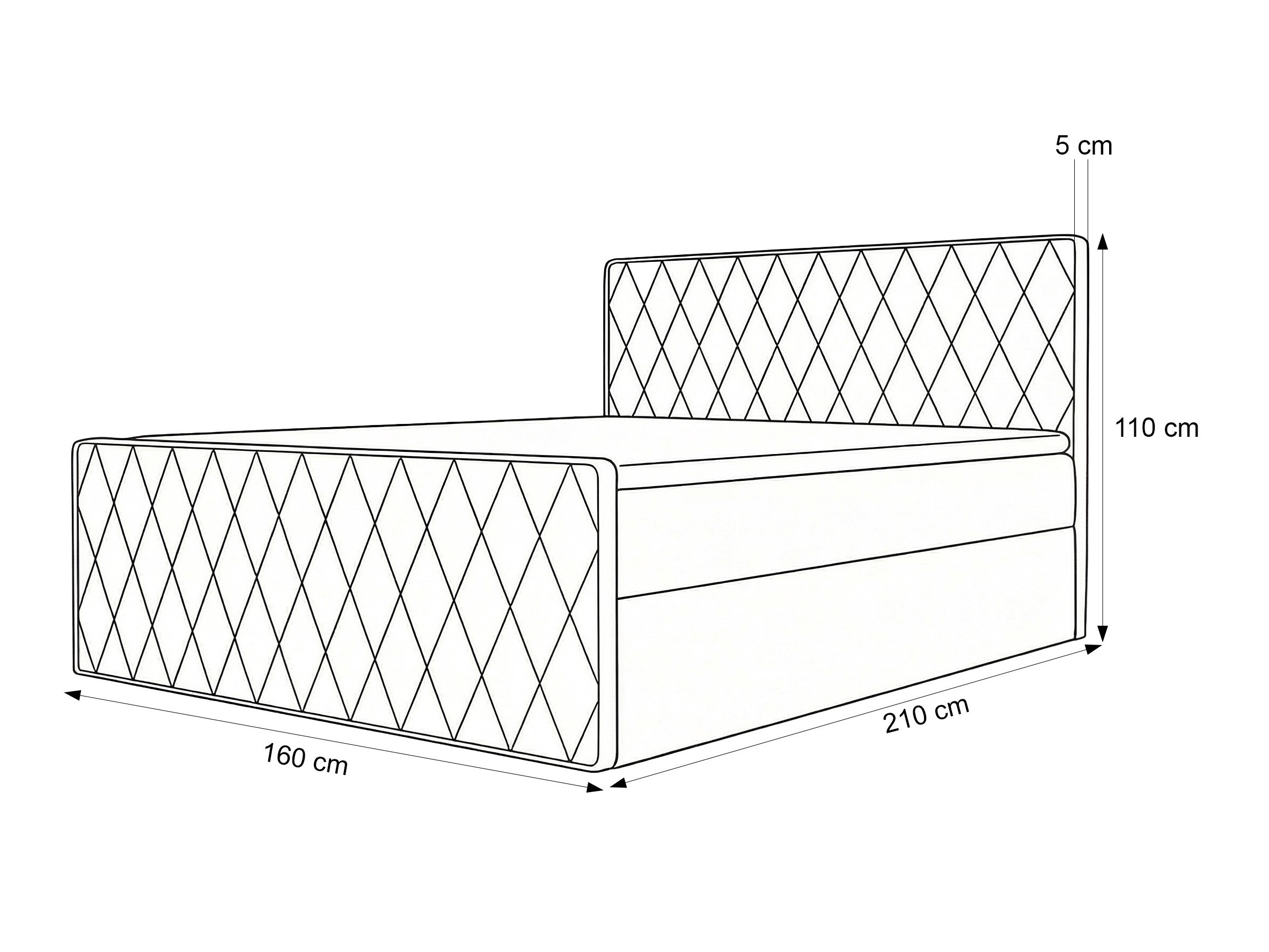 Kontinentaalvoodi Martinez 129 (Magic Velvet 2256)