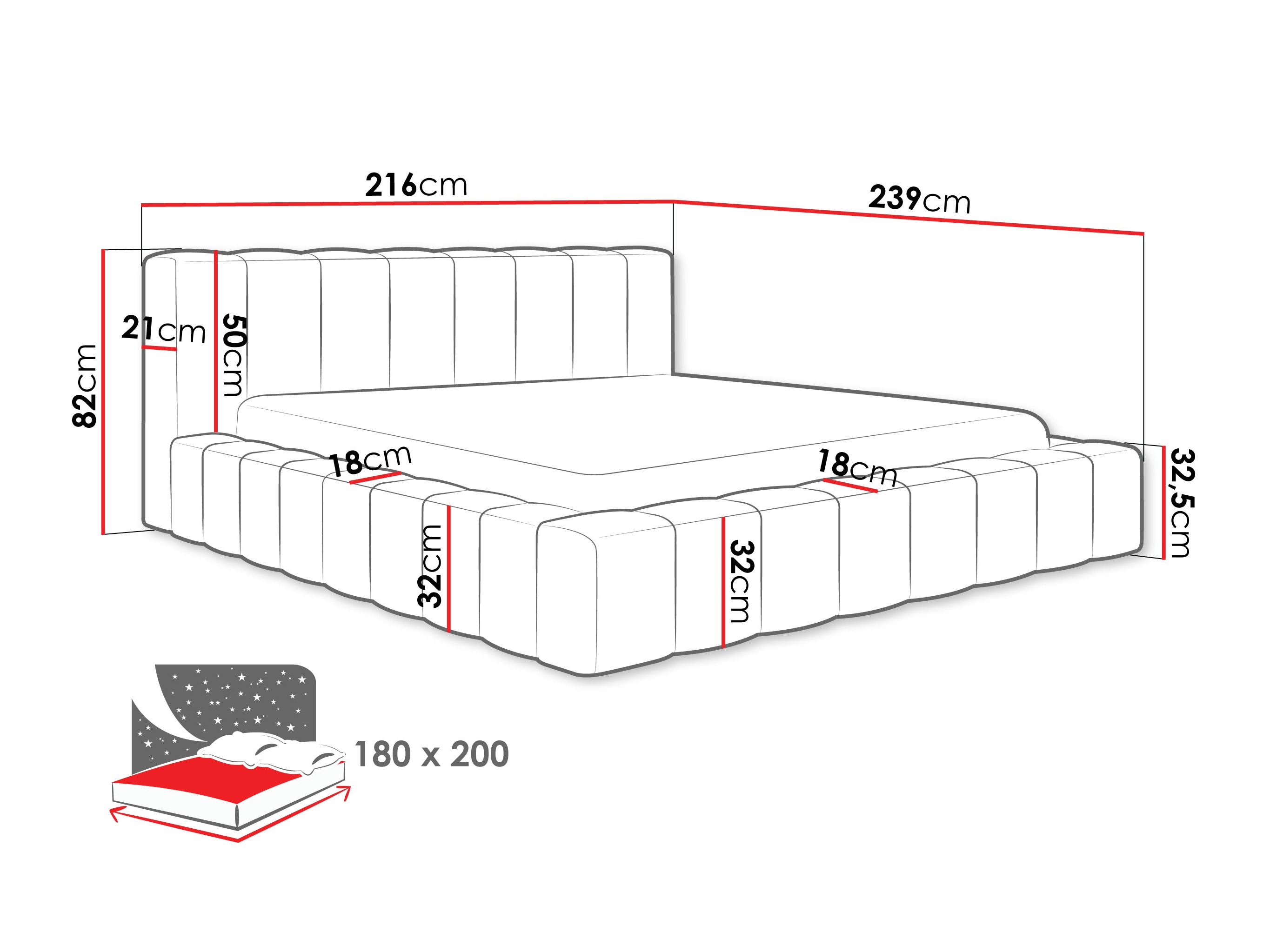 Voodi Hesperia 125 (Kronos 38)
