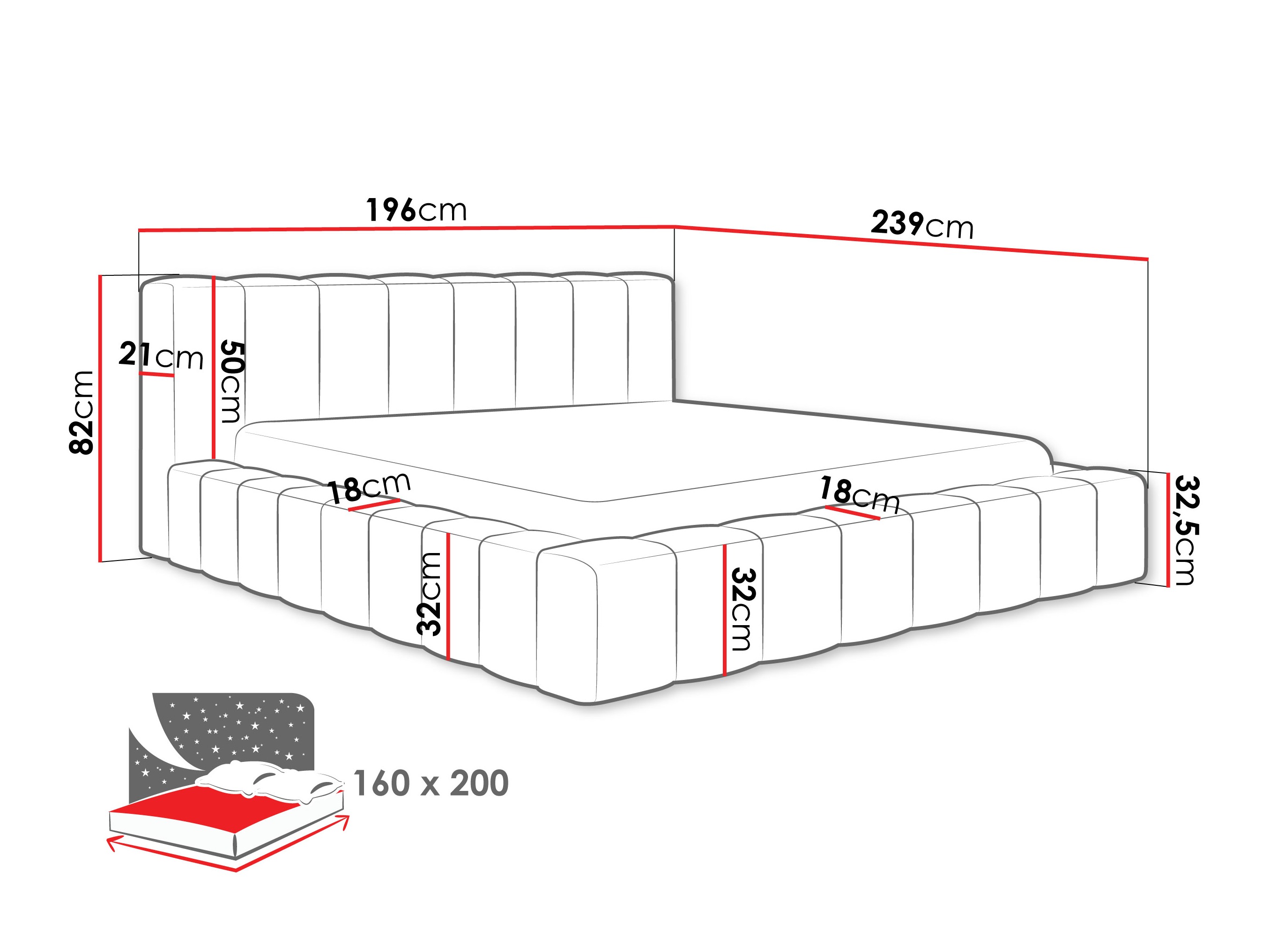 Voodi Hesperia 125 (Paros 02)