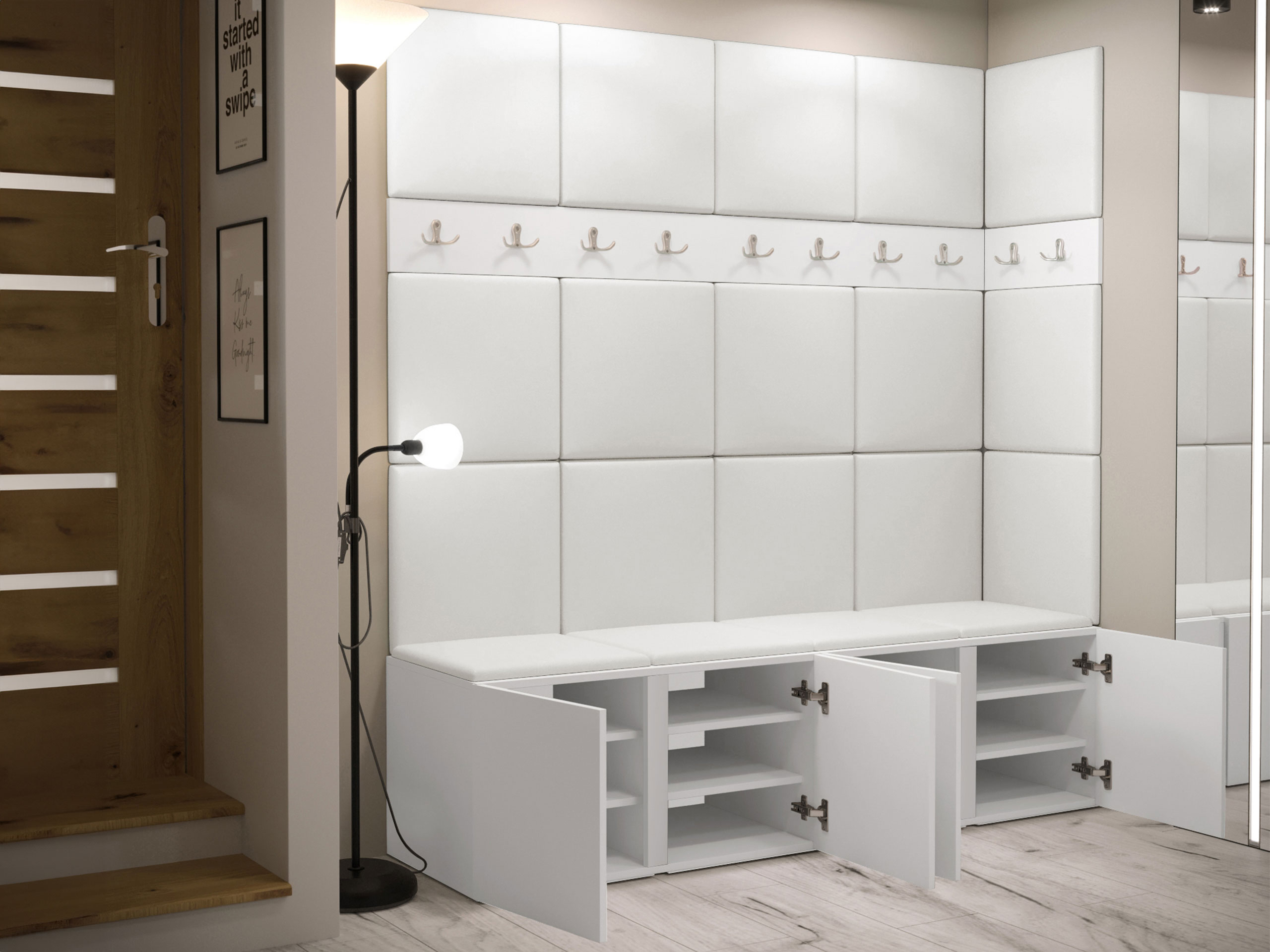 Esikukomplekt Hartford 265 (Valge)