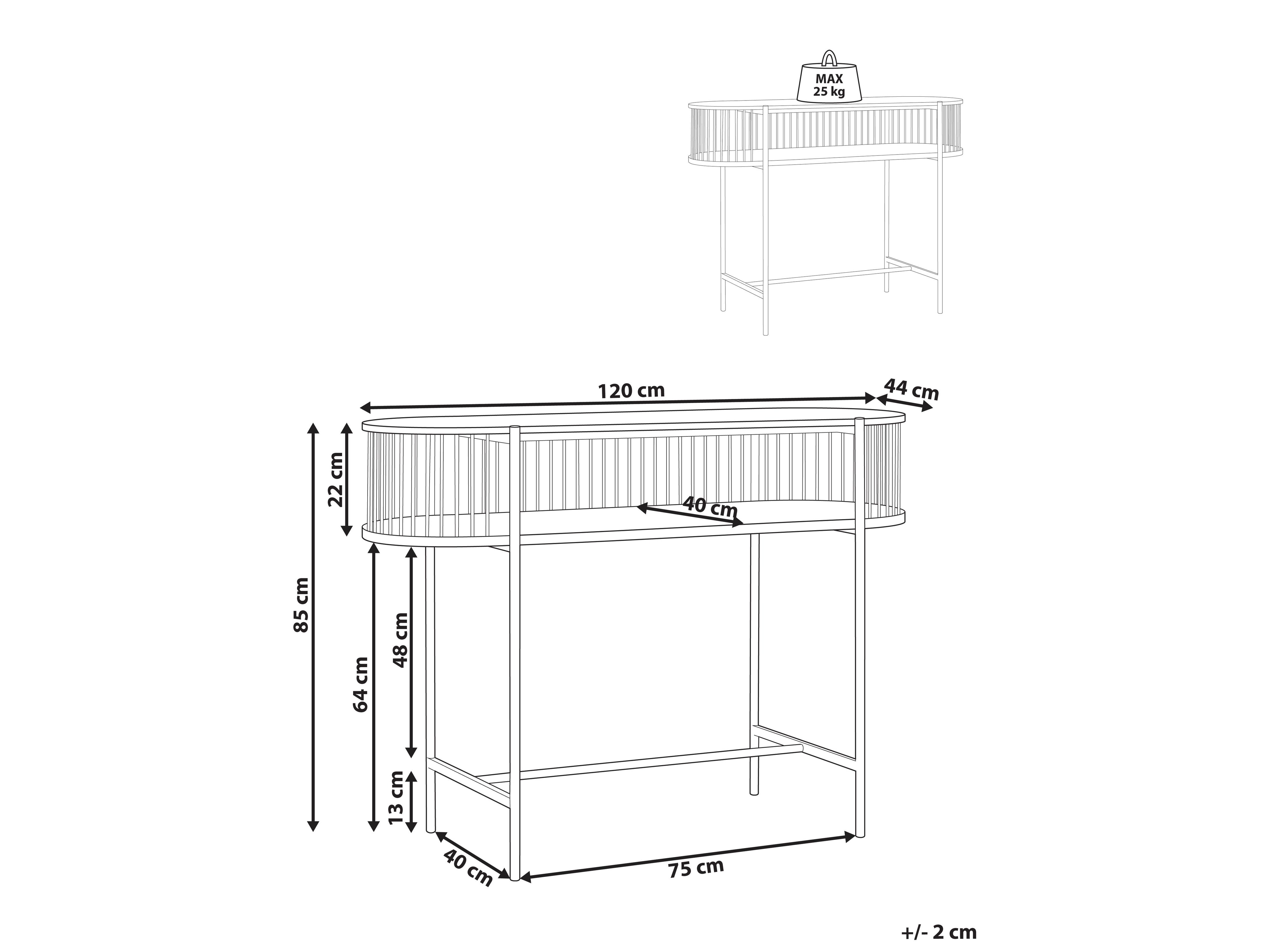 Konsoollaud Berwyn 3204