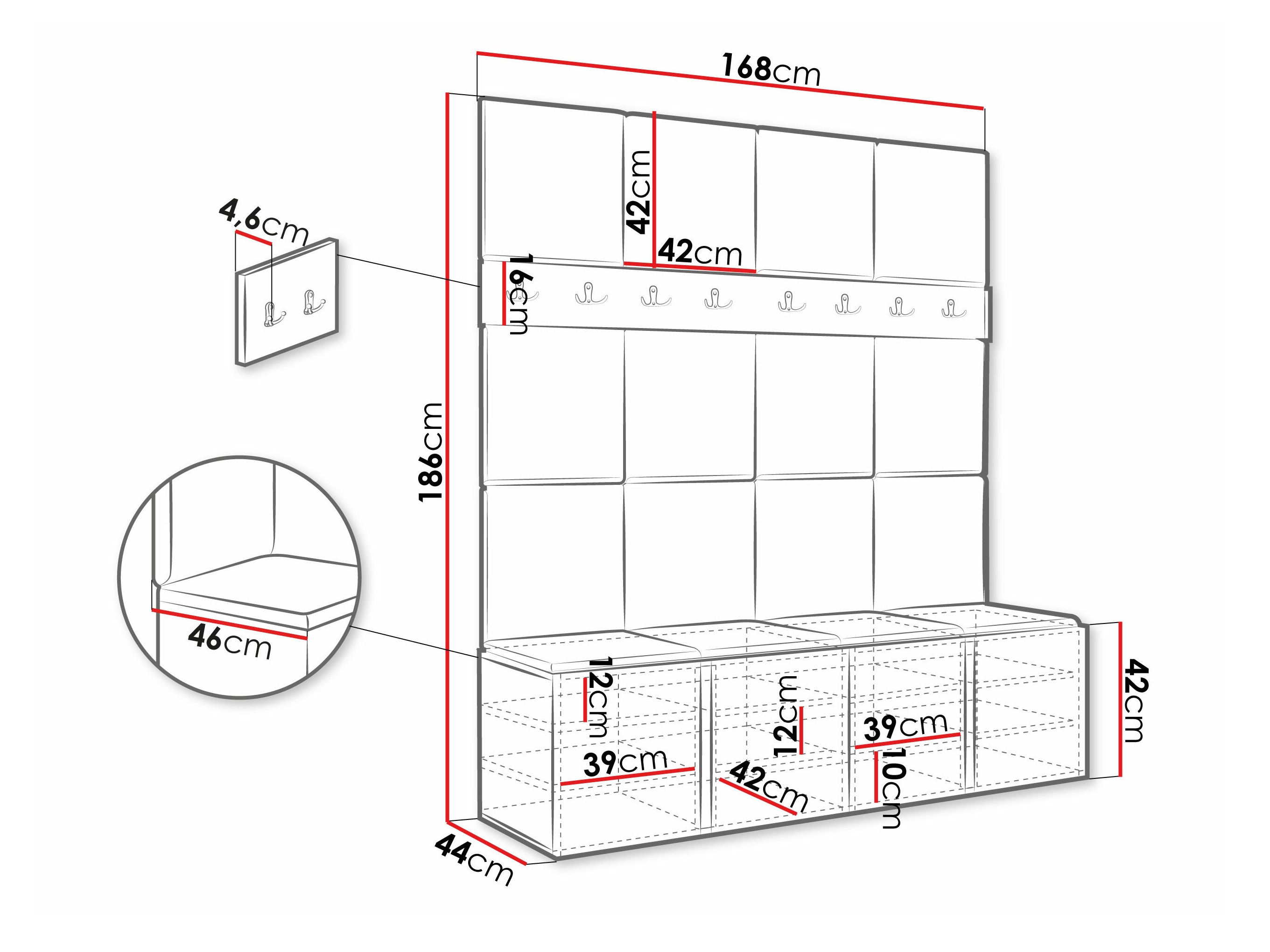 Esikukomplekt Pinis V (Manila 02)