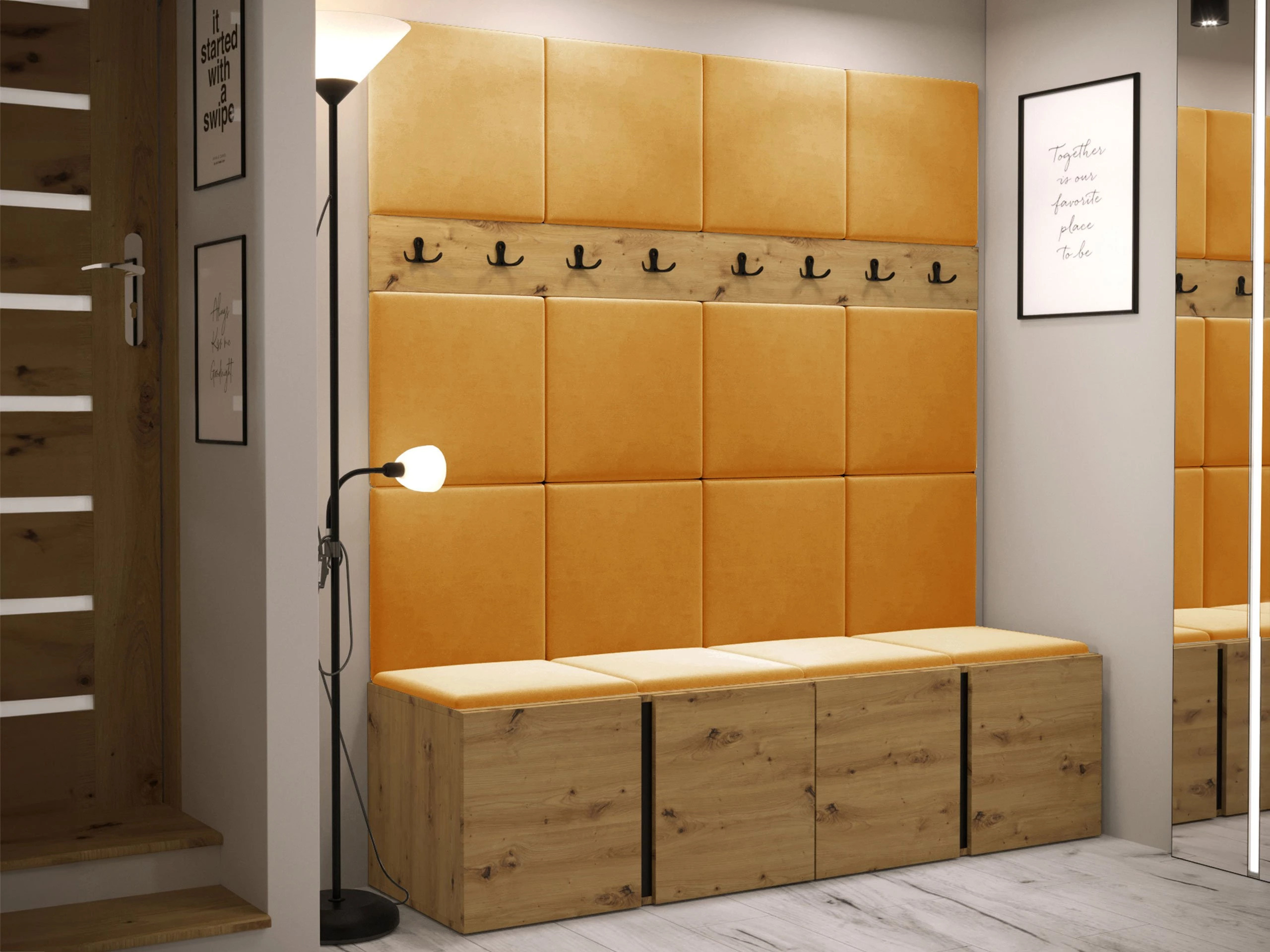 Esikukomplekt Pinis V (Artisan tamm)