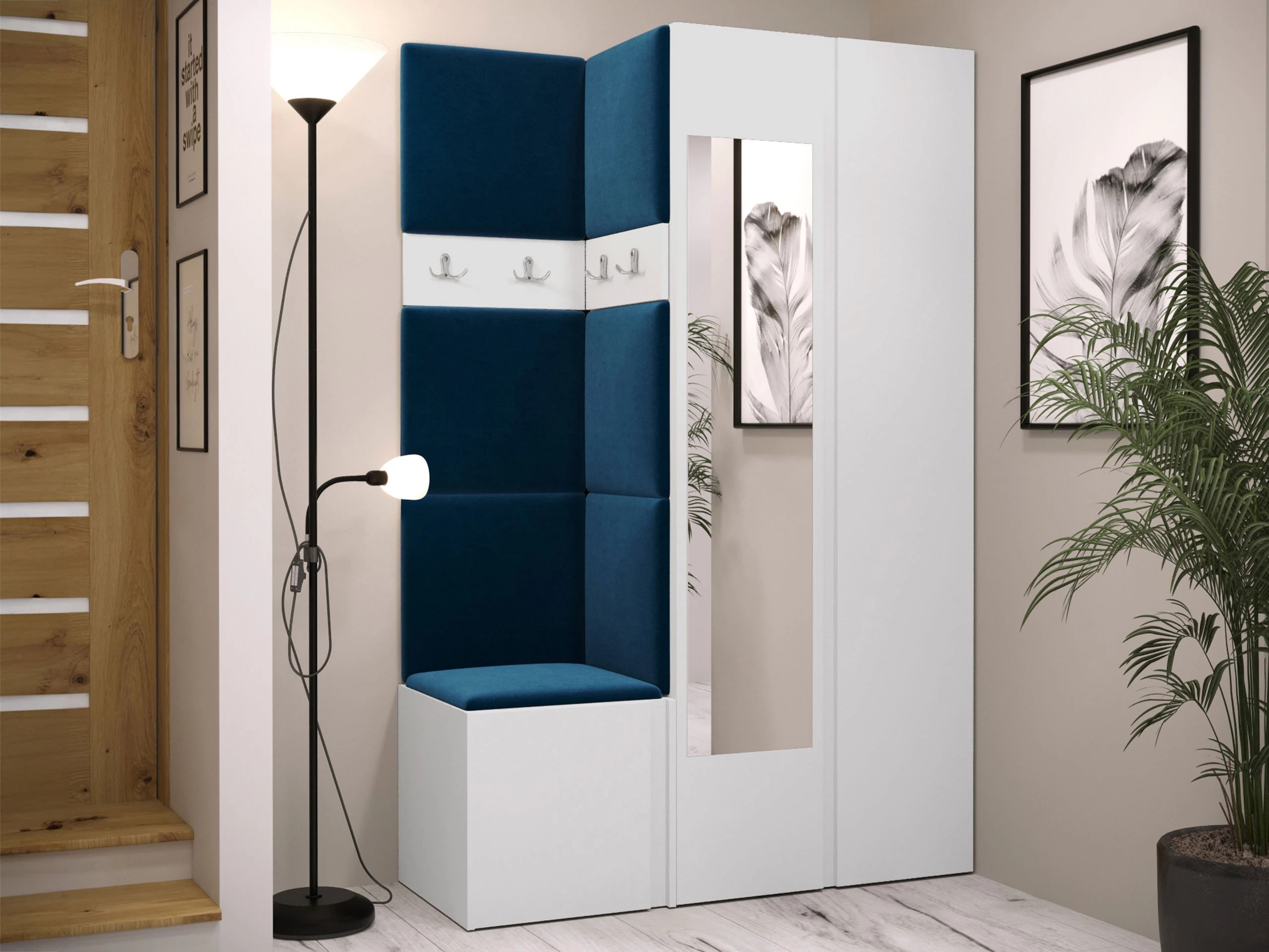 Esikukomplekt Hartford 350 (Valge)