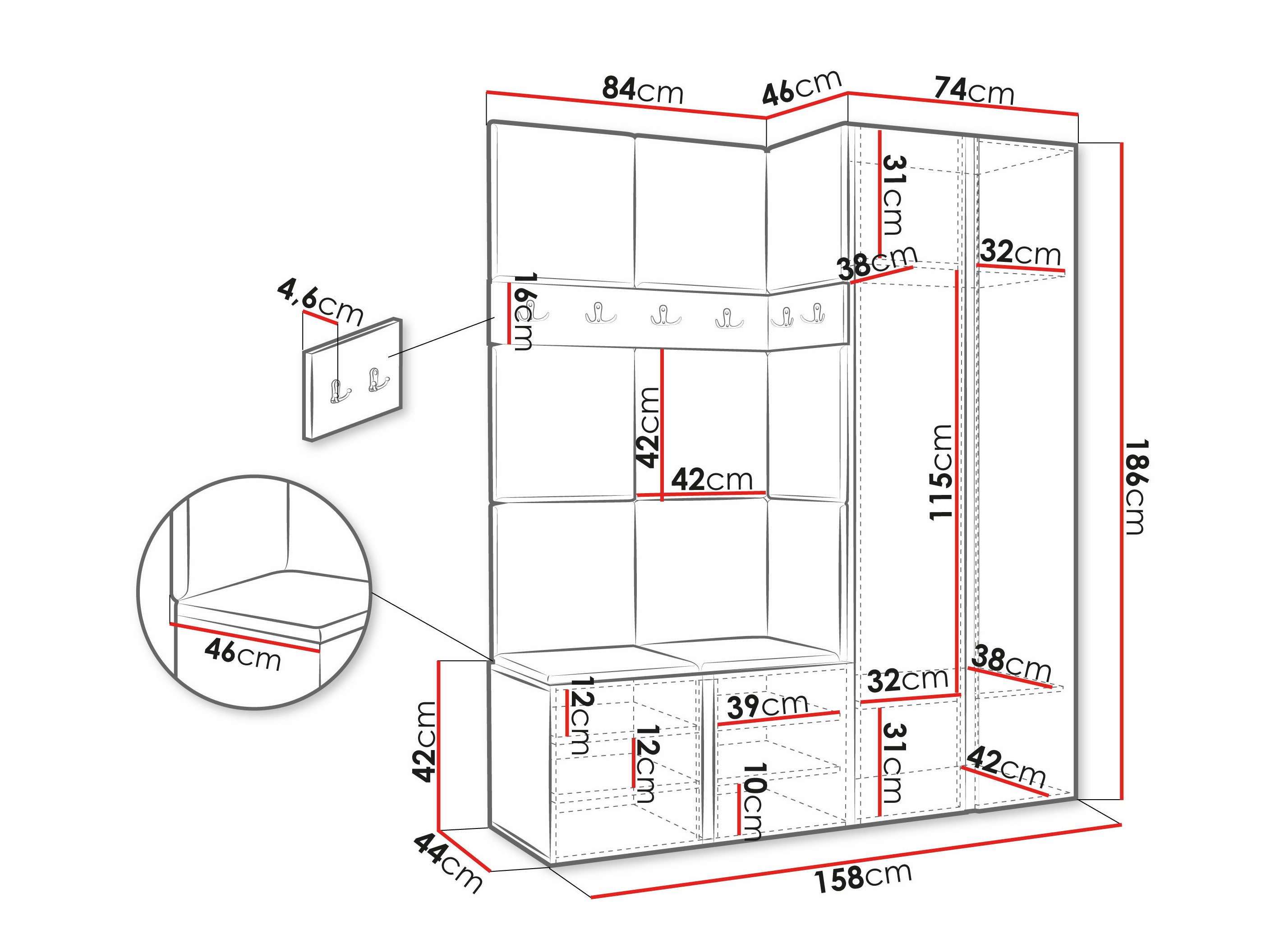 Esikukomplekt Pinis X (Manila 02)