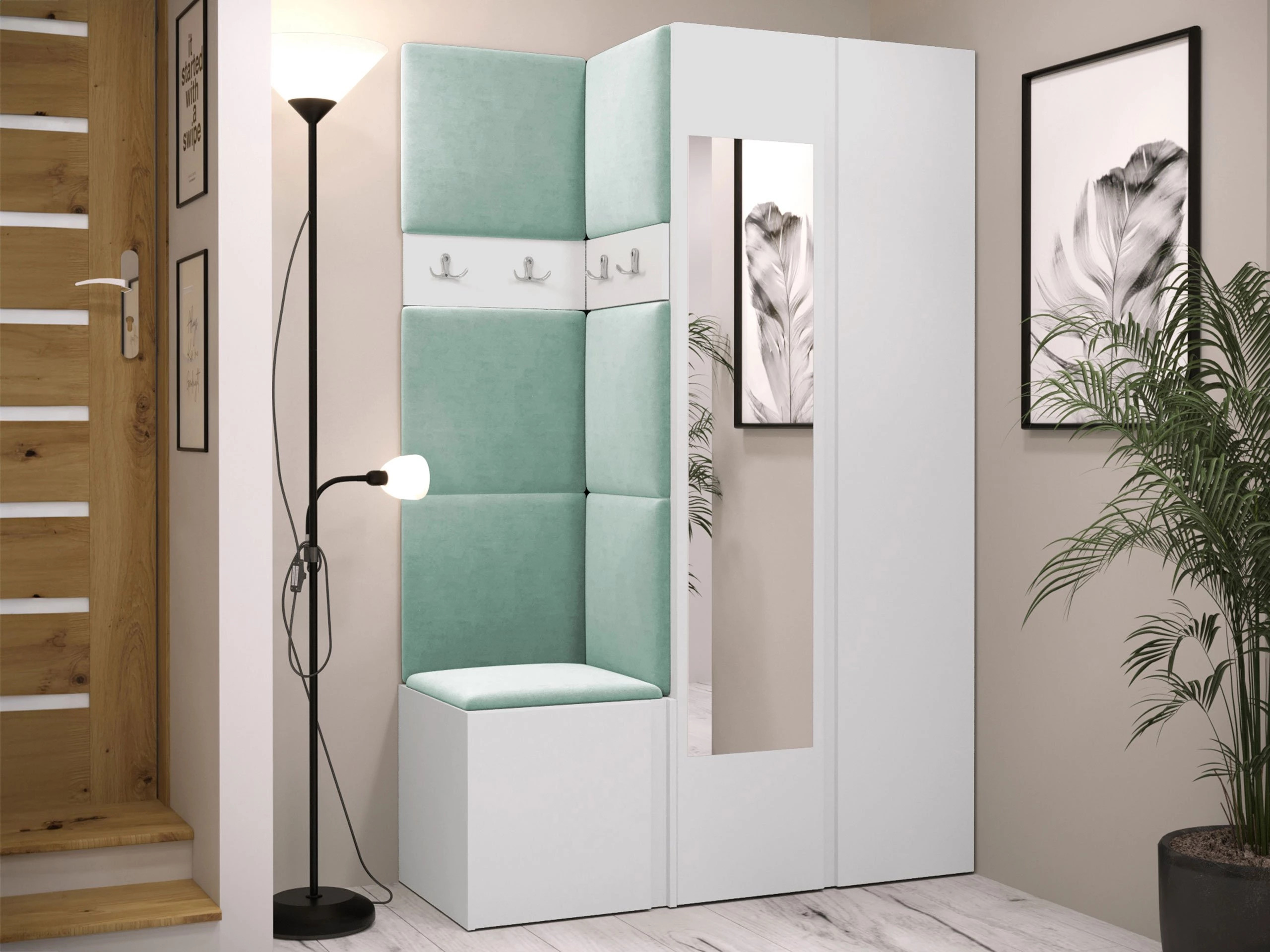 Esikukomplekt Pinis XXVI (Valge)