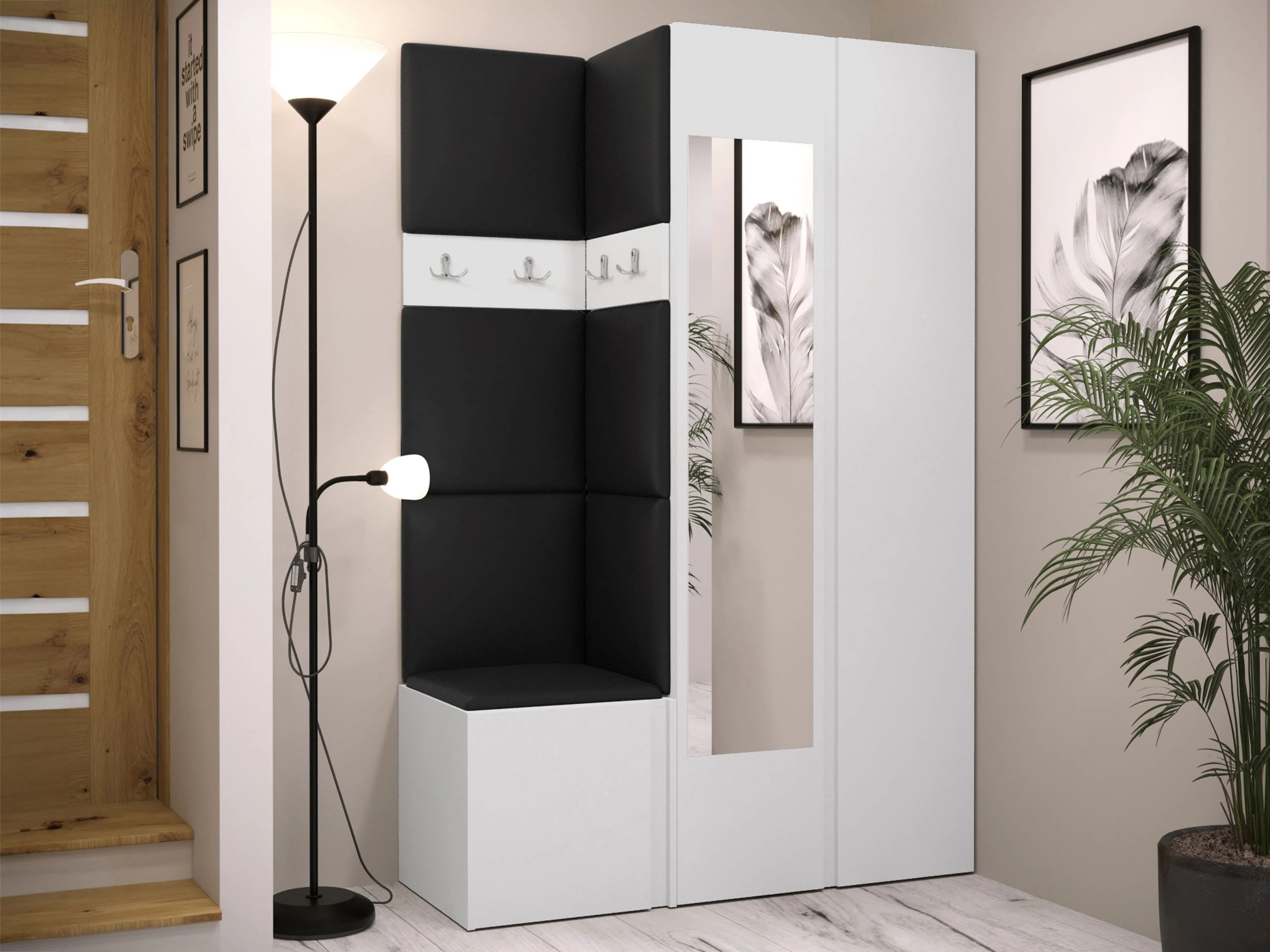 Esikukomplekt Pinis XXVI (Valge)