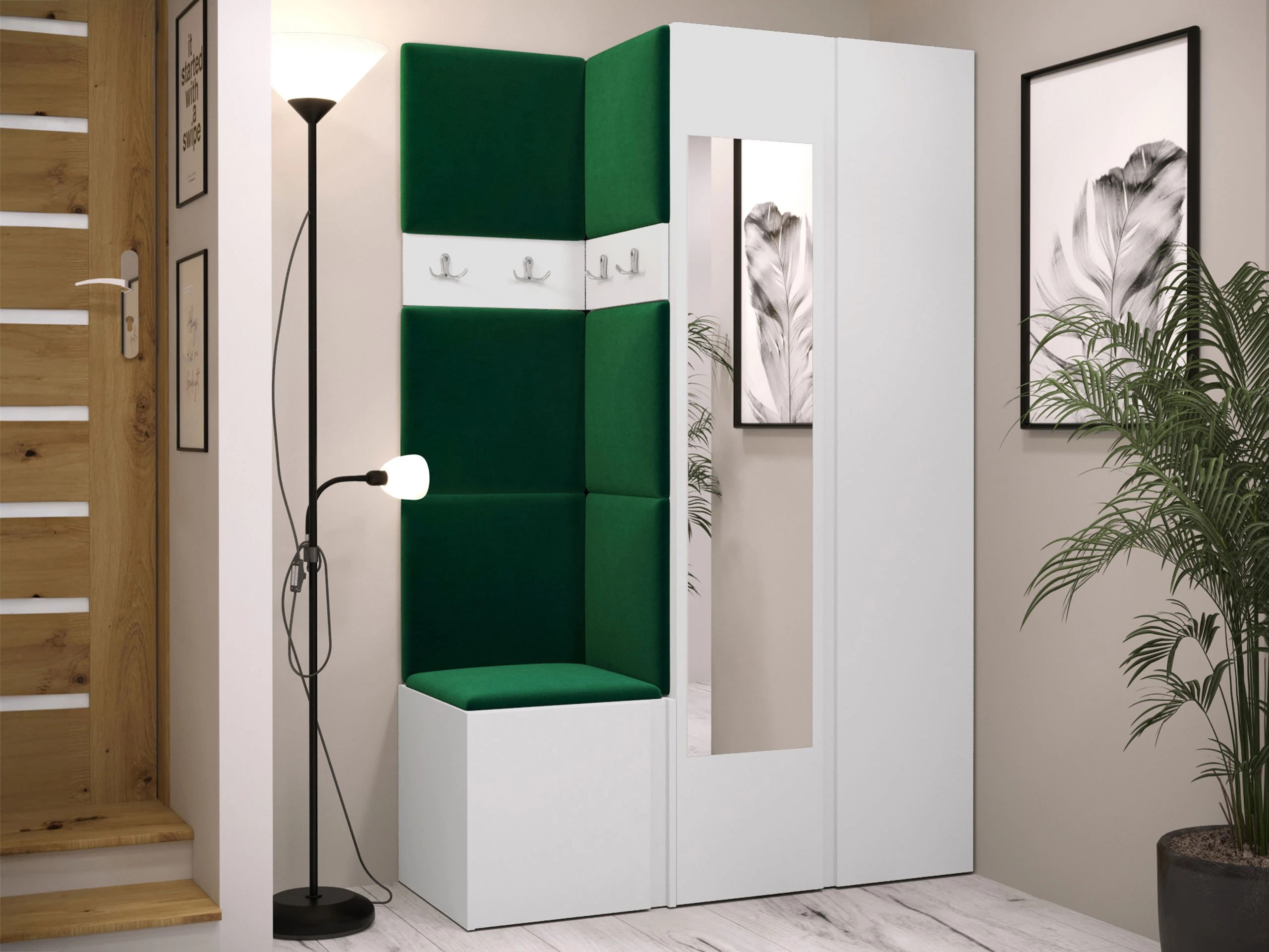 Esikukomplekt Pinis XXVI (Valge)