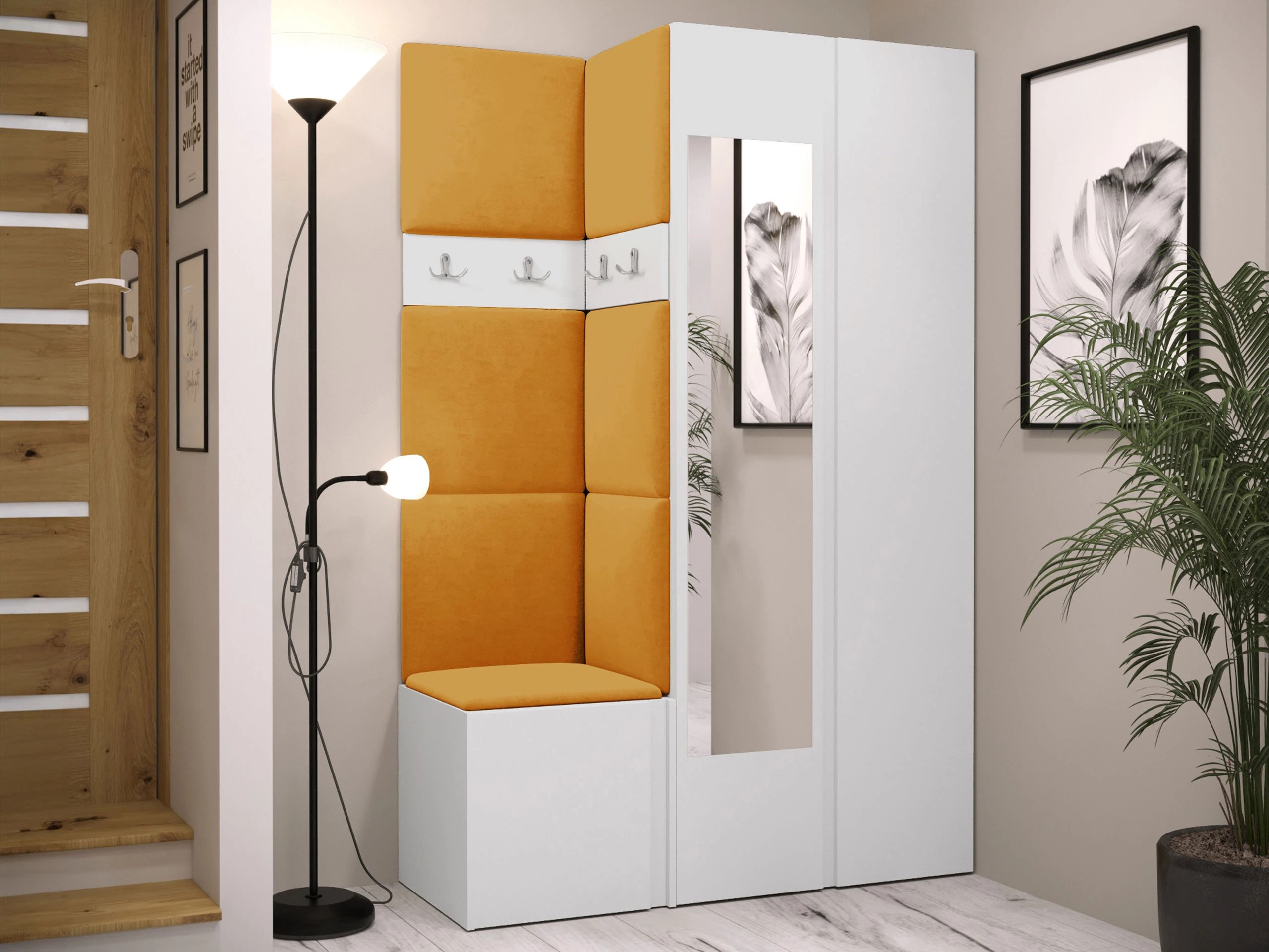 Esikukomplekt Pinis XXVI (Valge)