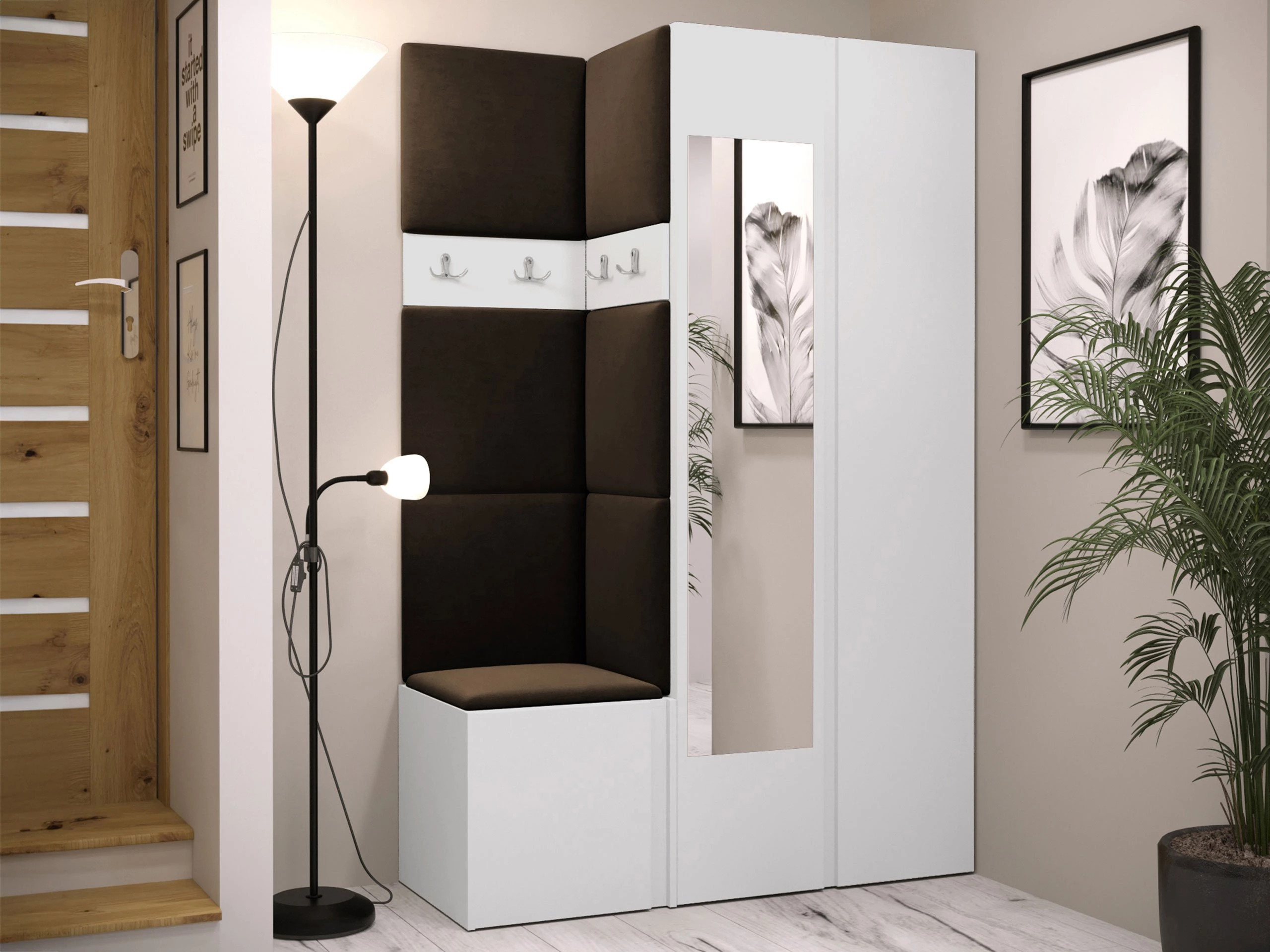 Esikukomplekt Pinis XXVI (Valge)