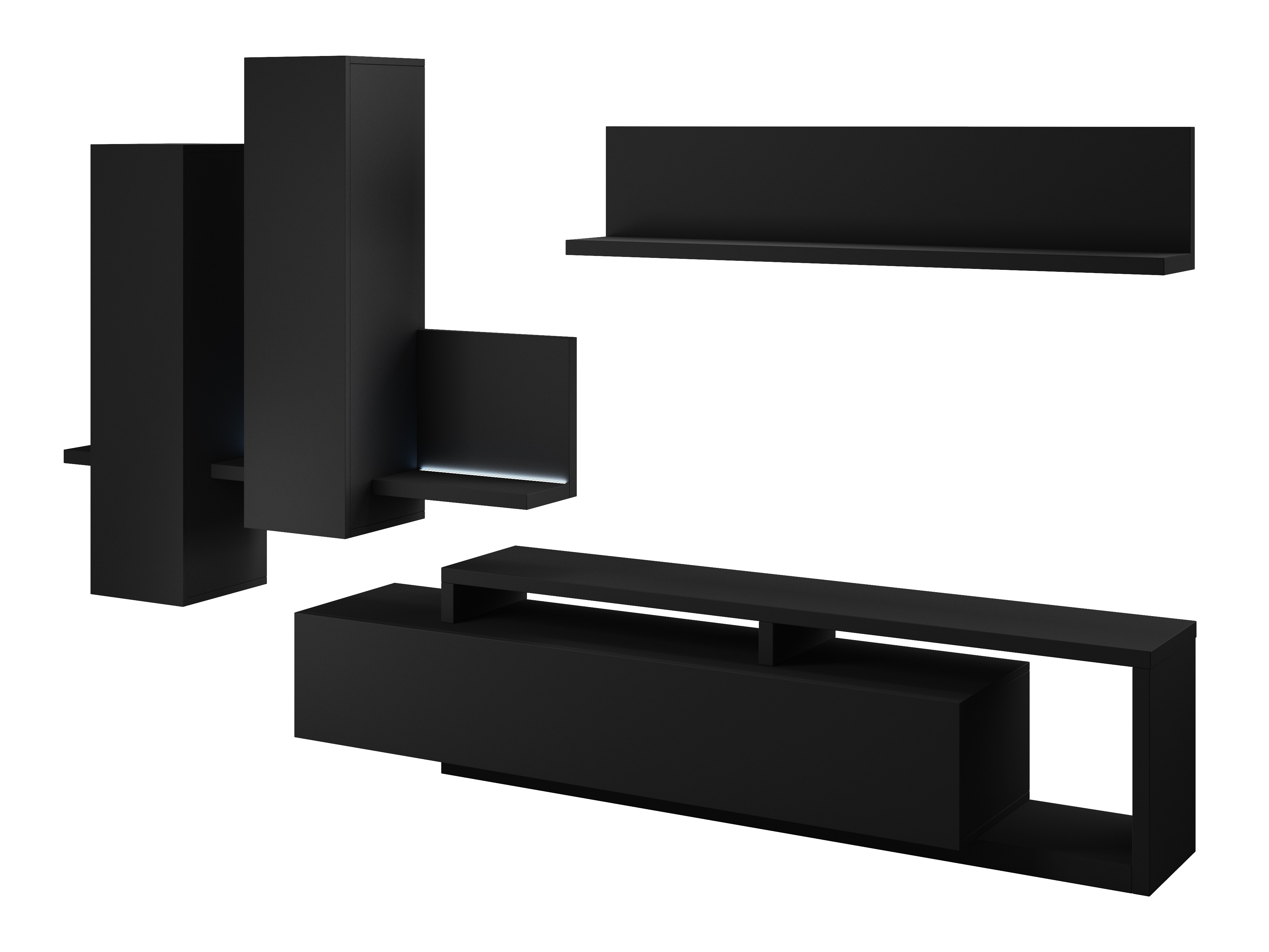 Elutoa komplekt Lutiva 100 (Matt must)