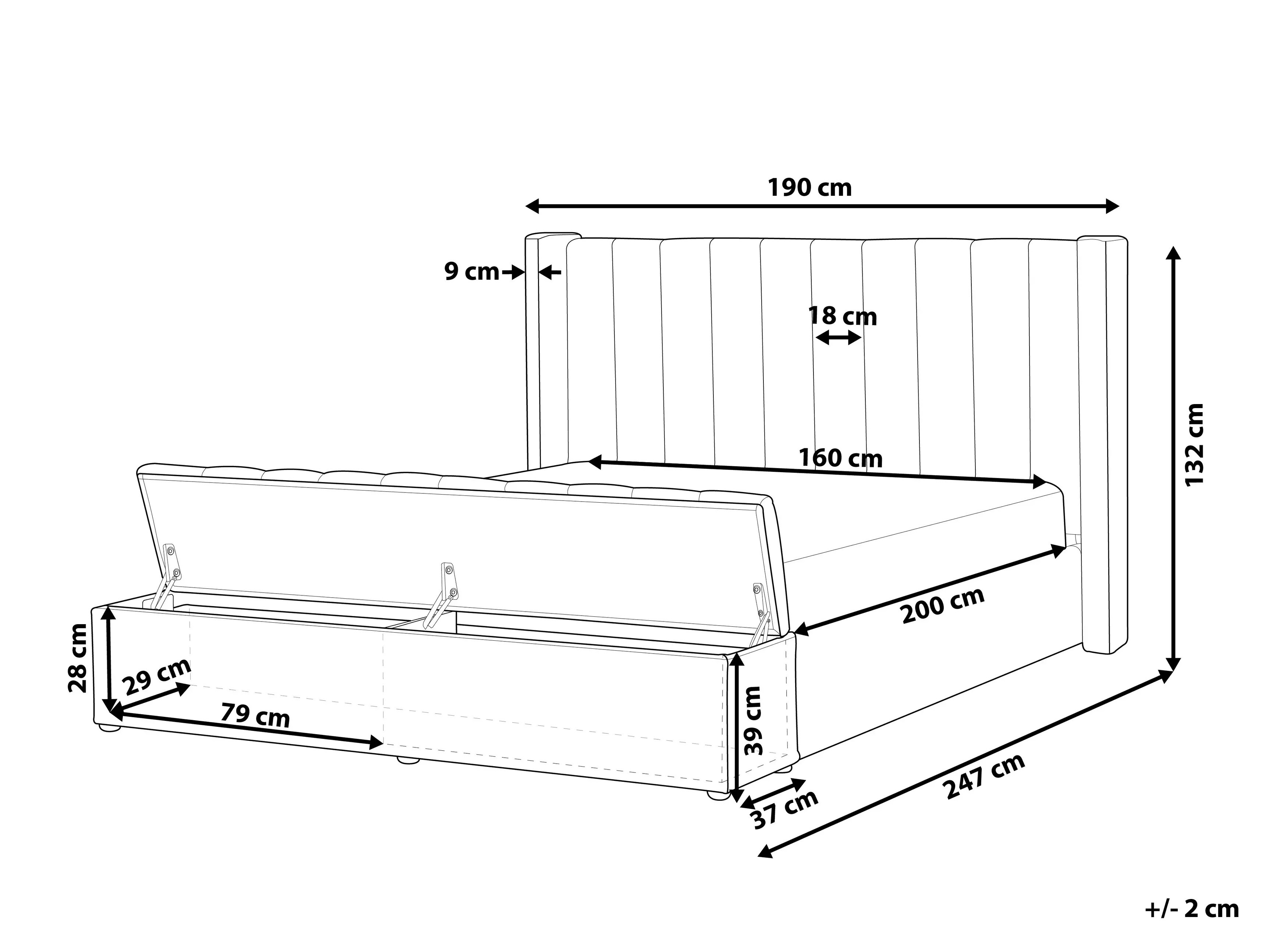Voodi Berwyn 682 (Heleroosa)