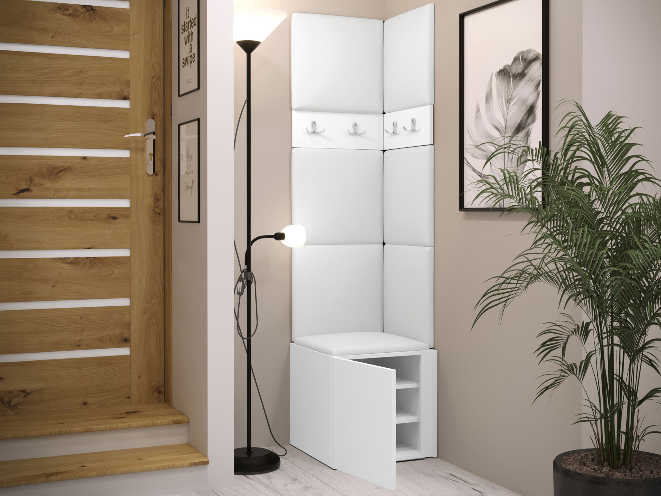 Esikukomplekt Pinis XXI (Valge)