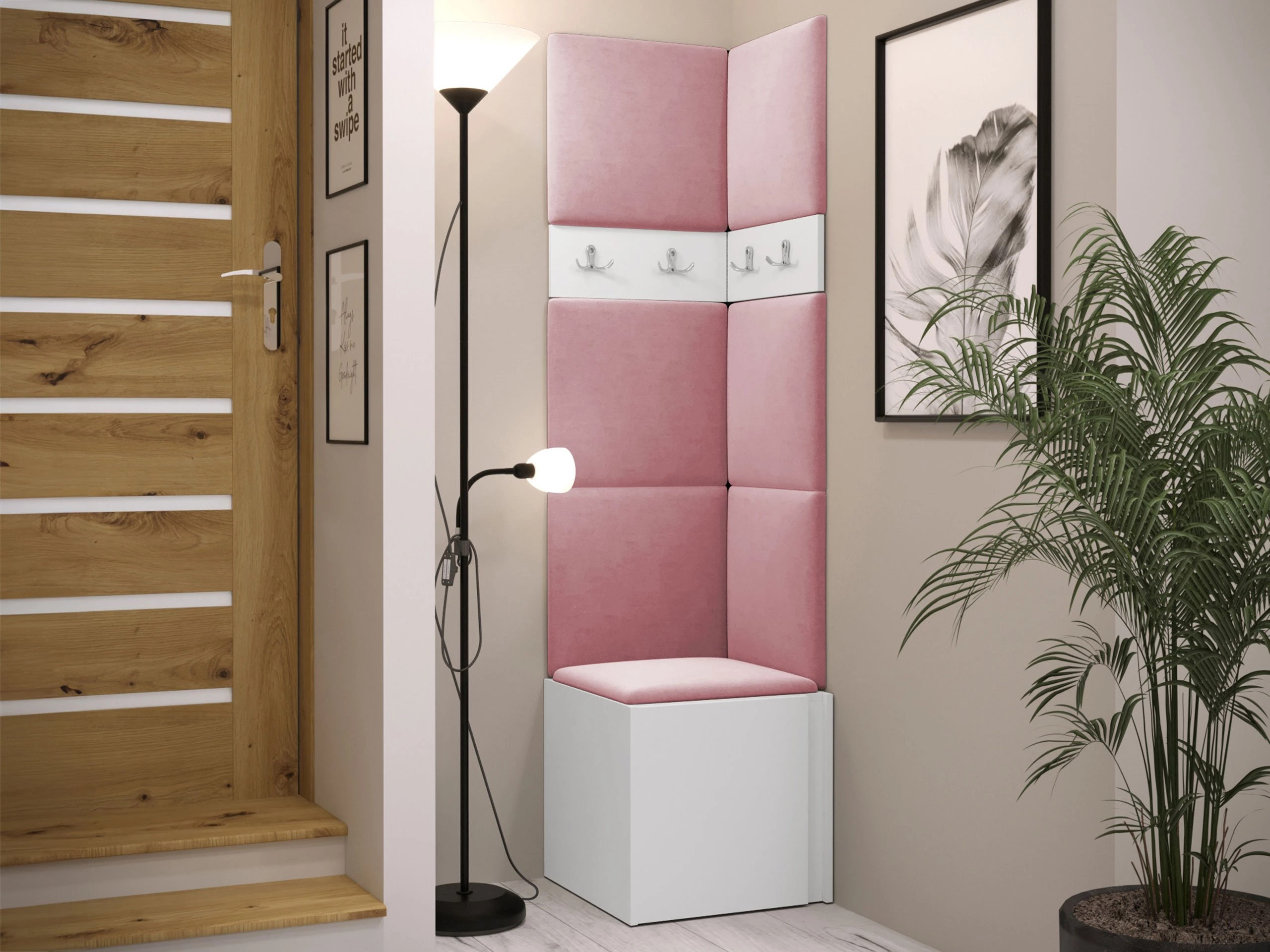 Esikukomplekt Pinis XXI (Valge)