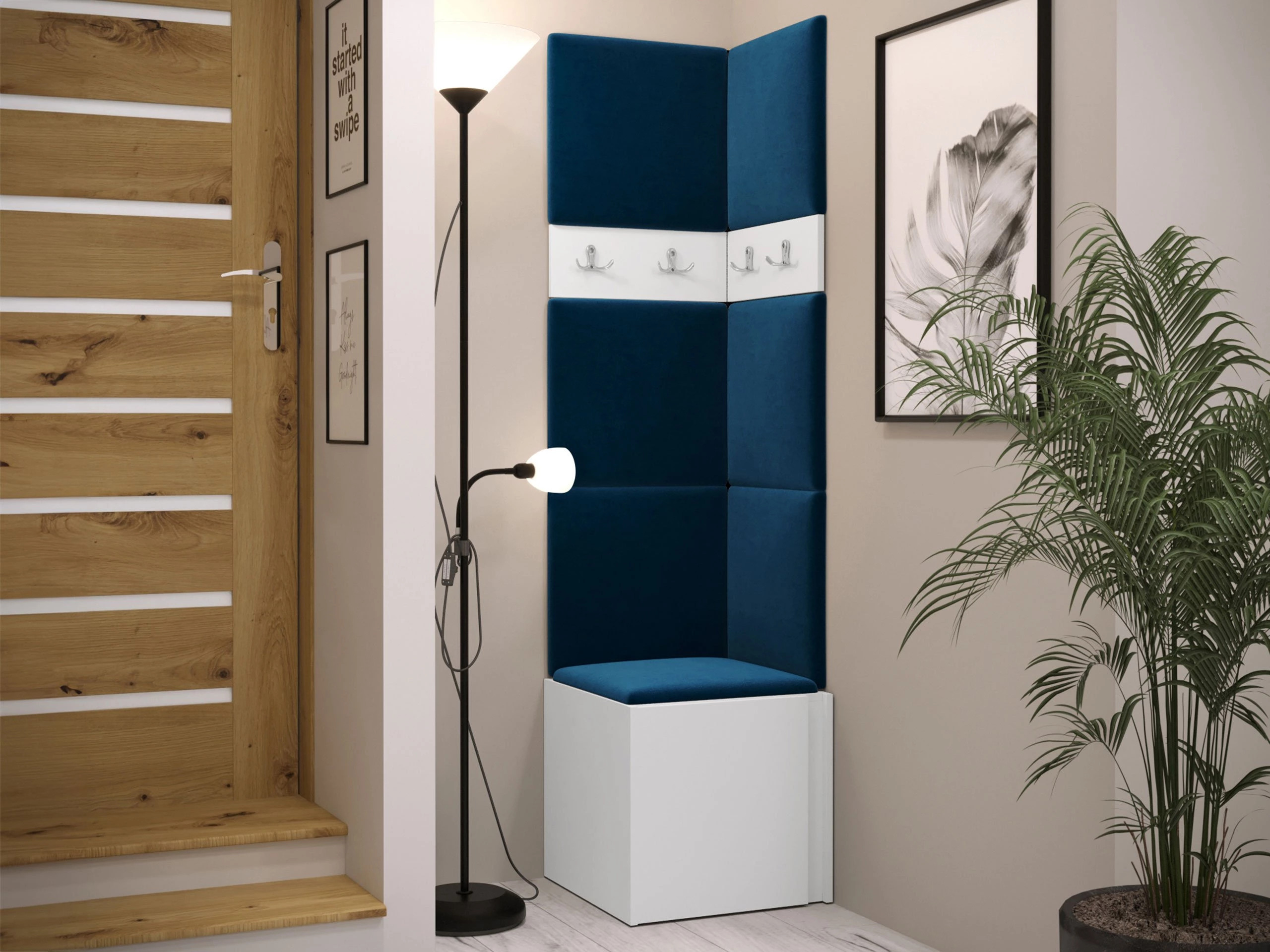 Esikukomplekt Pinis XXI (Valge)