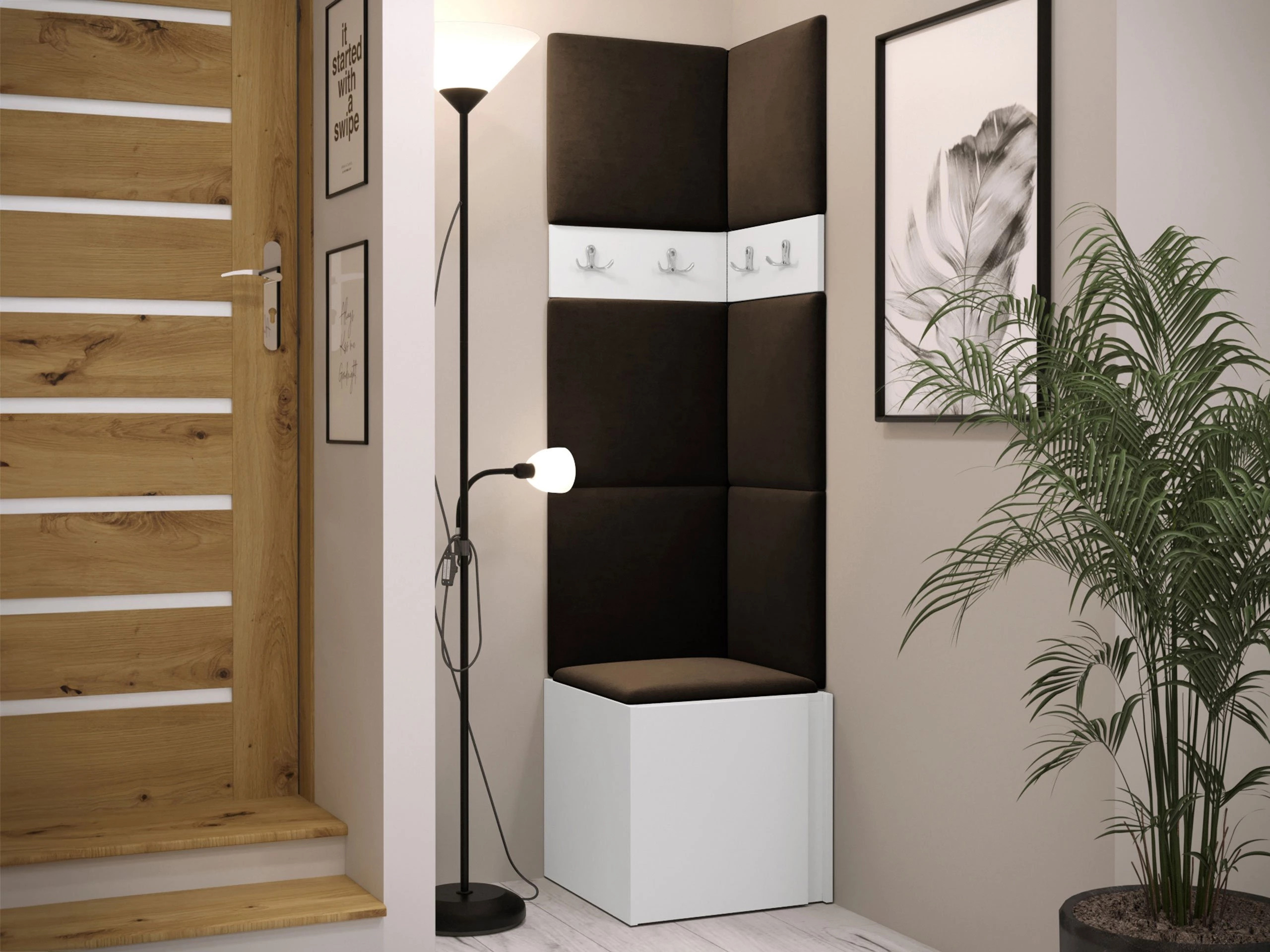 Esikukomplekt Pinis XXI (Valge)