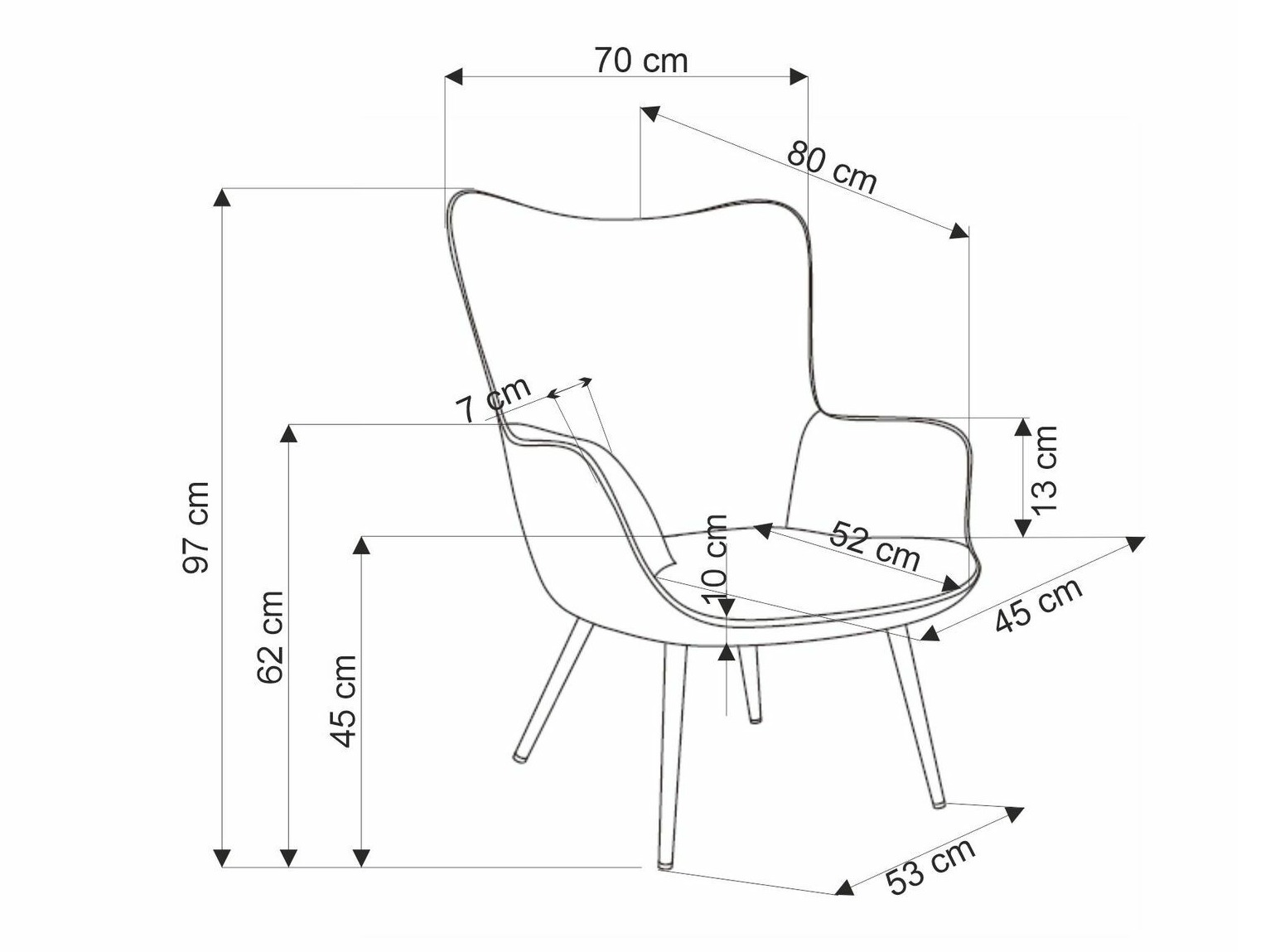 Tugitool Houston 1610 (Kollane)