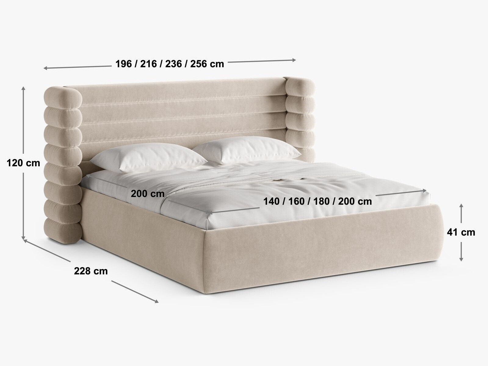 Voodi Beckley 335 (CORAL 15)