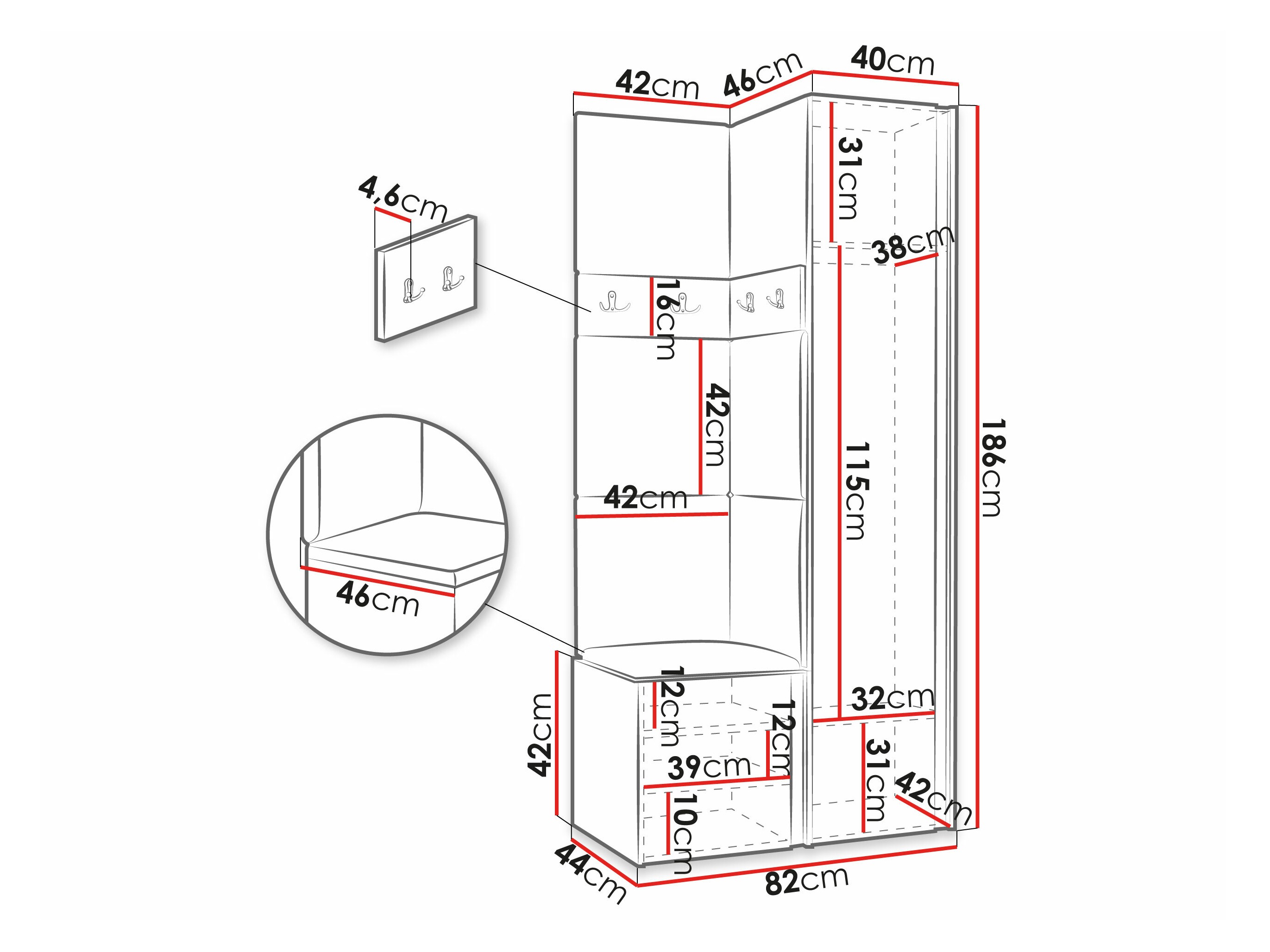 Esikukomplekt Pinis XXV (Kašmiir)