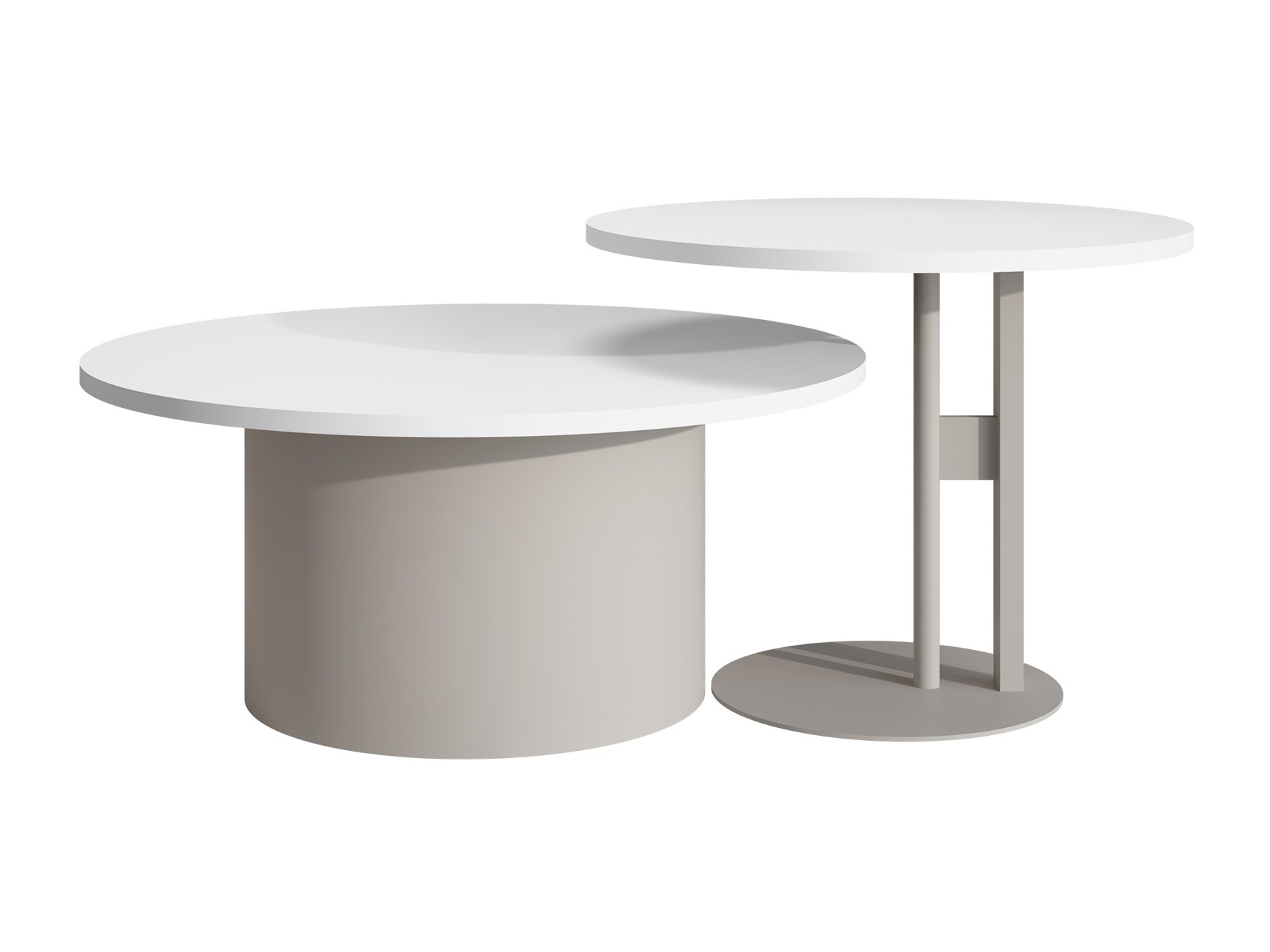 Diivanilaudade komplekt Oswego 160 (Valge)