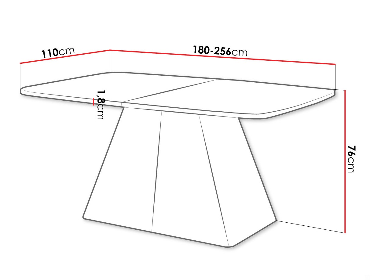 Laud Oswego 170 (Valge)