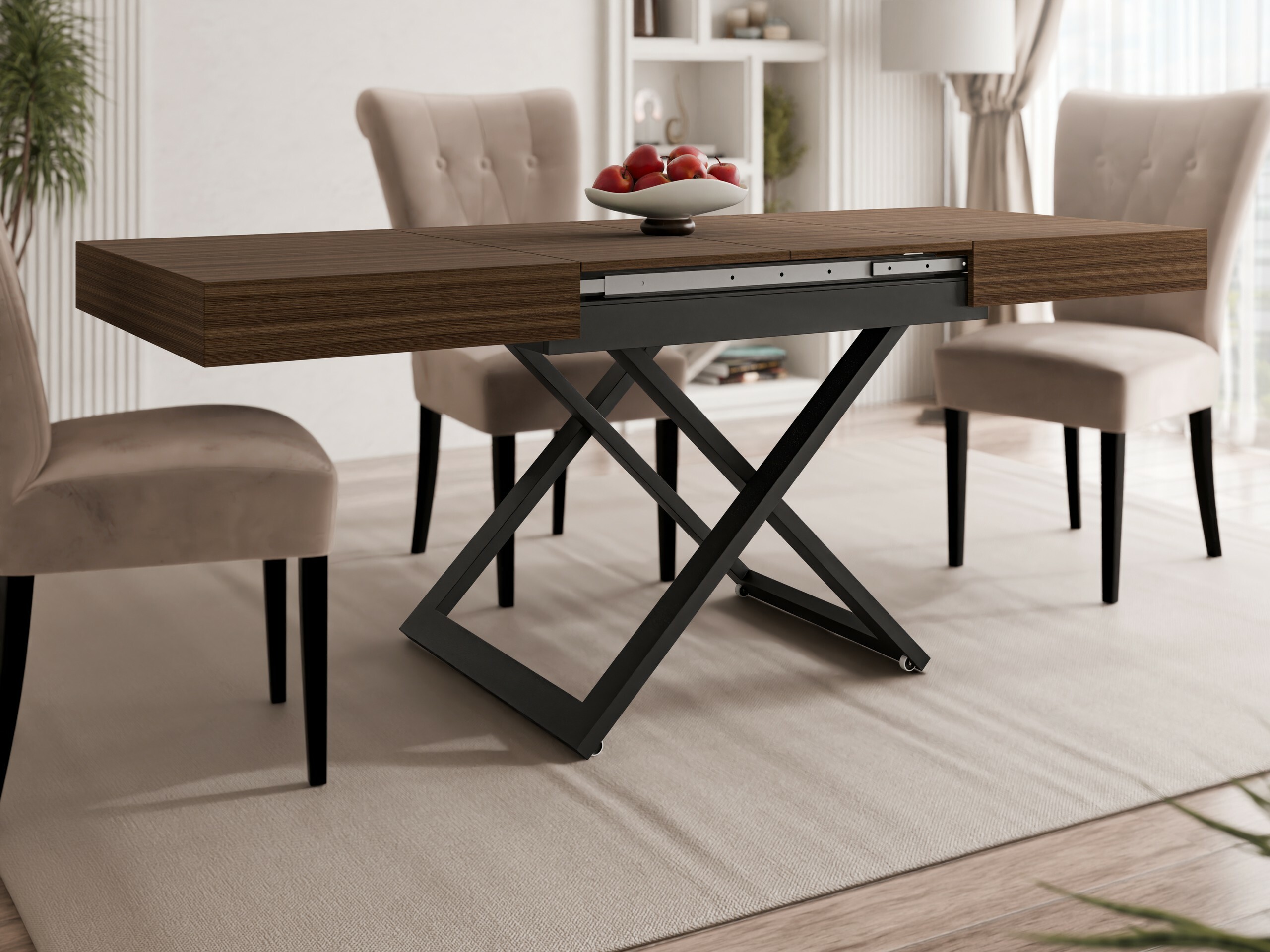 Transformer diivanilaud Oswego 171 (Pähkel)