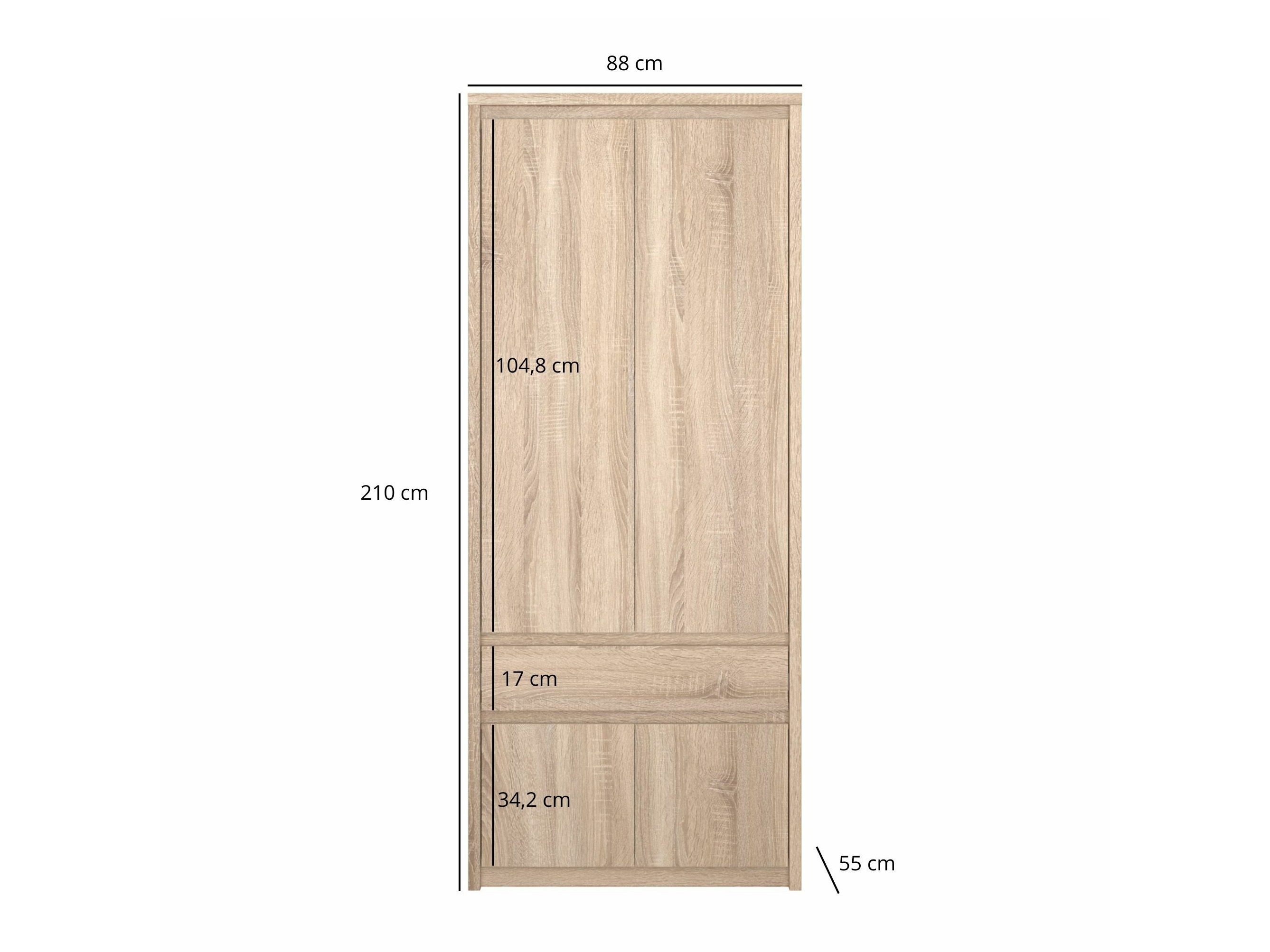 Riidekapp Vesetre 120