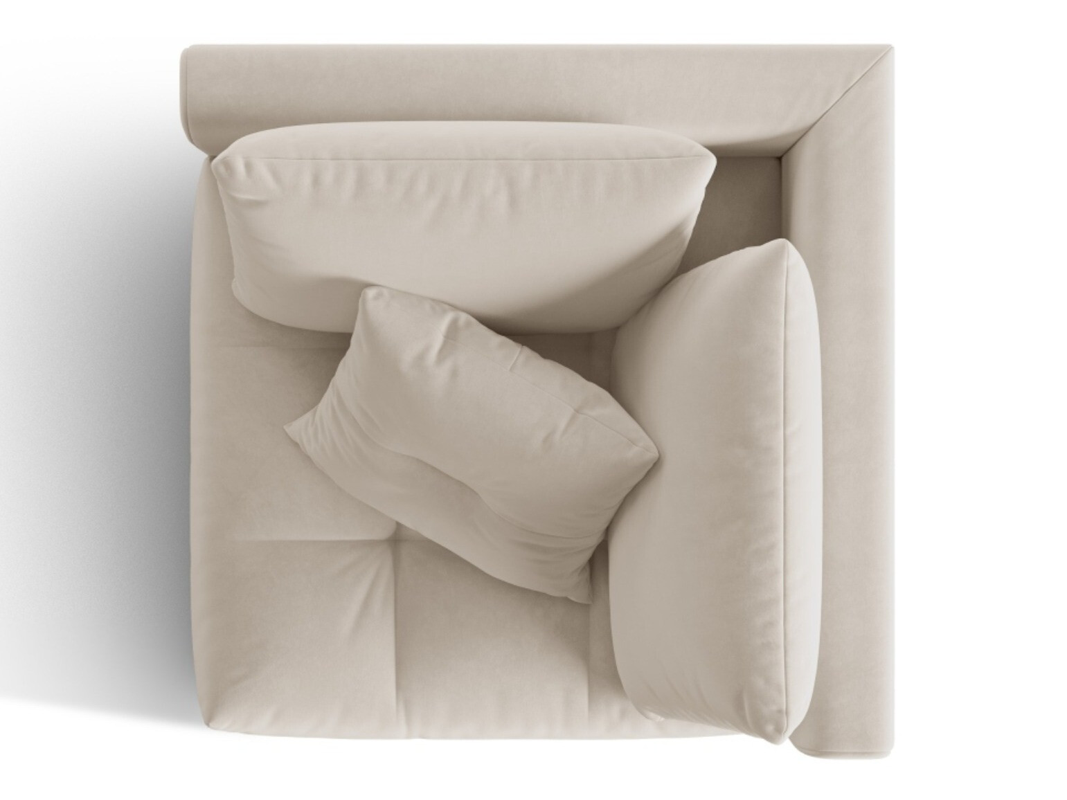 Modulaarne istumisnurk Benorli 107 (Casino Sand)