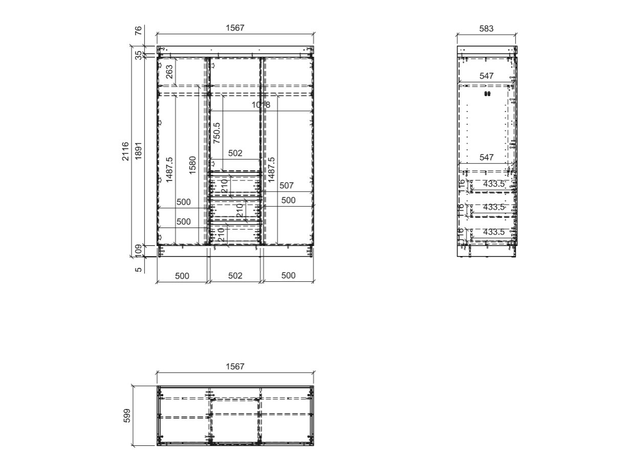 Riidekapp Numeri 117
