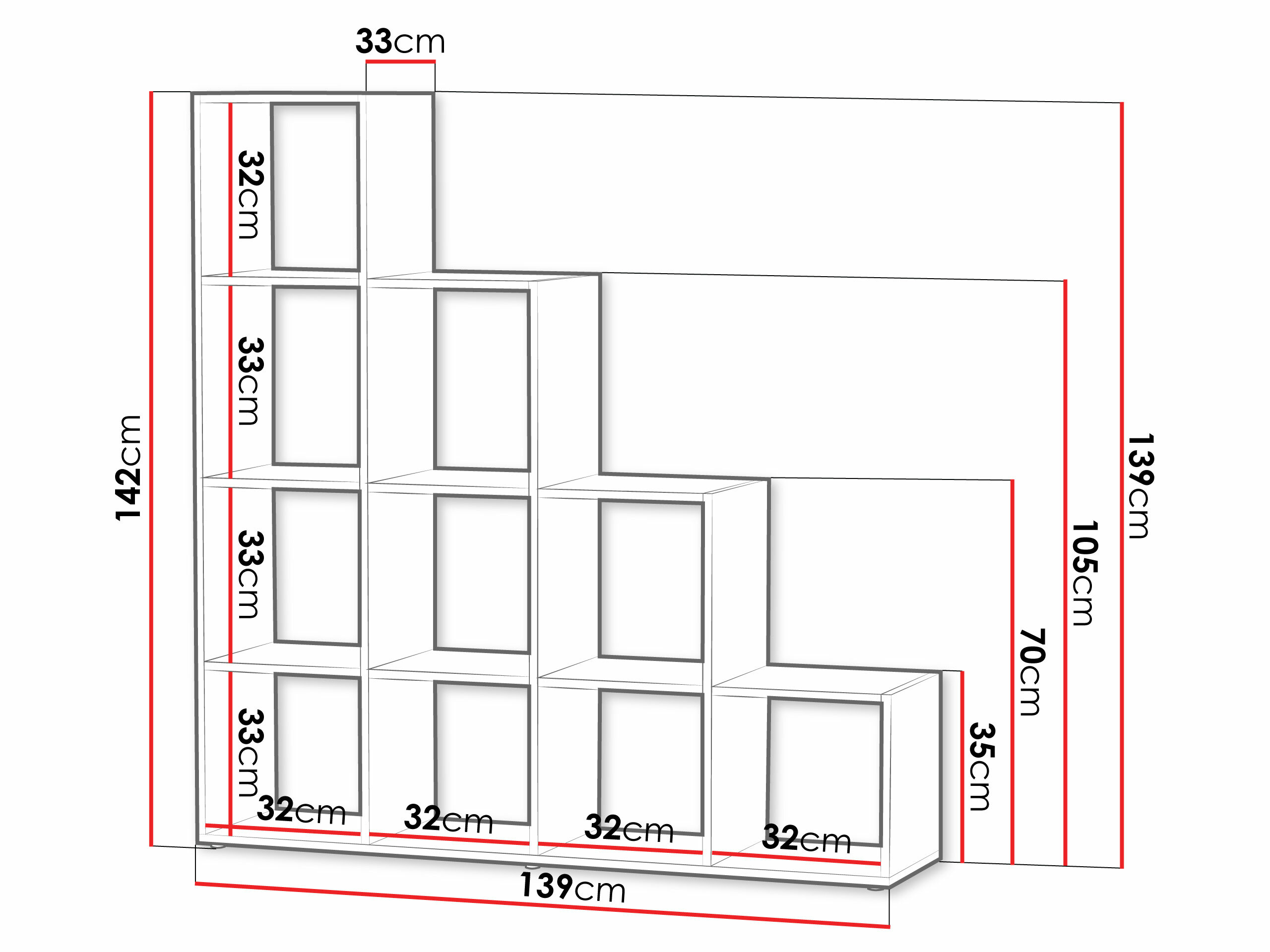 Riiul Lexicon I (Sonoma tamm)