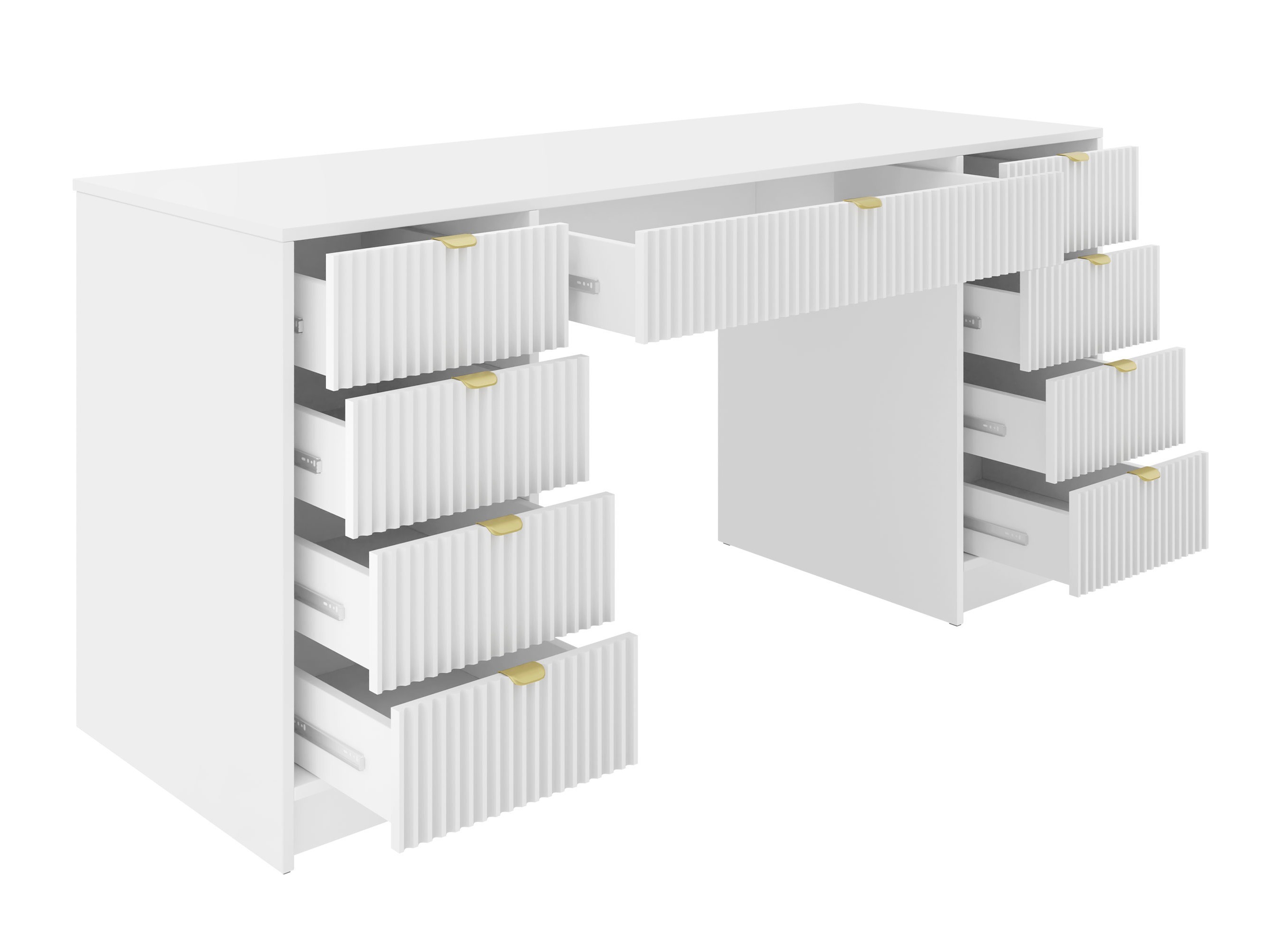 Kirjutuslaud Comfivo Larmire 110 (Valge)