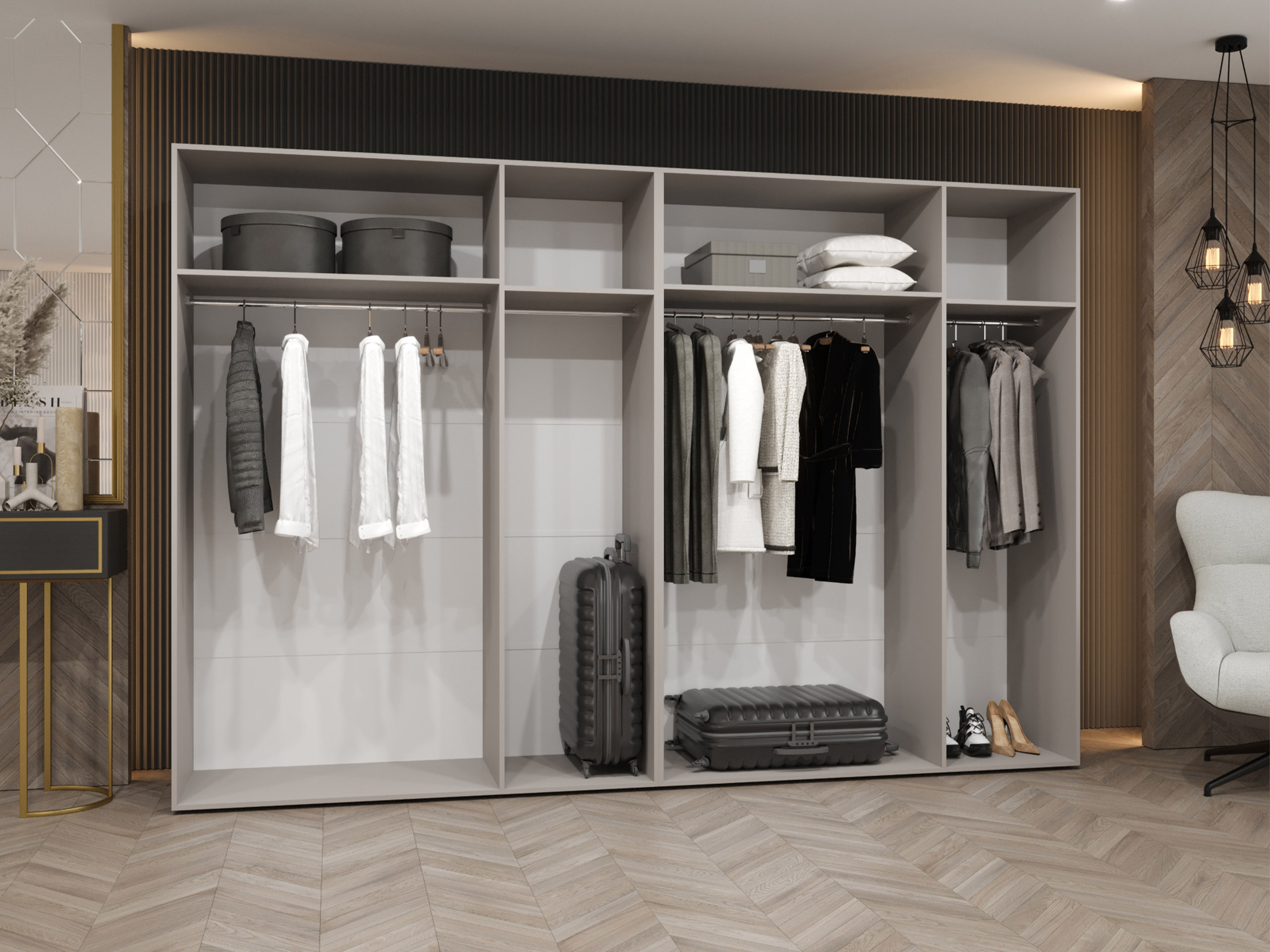 Riidekapp Hartford 583 (Kašmiir)