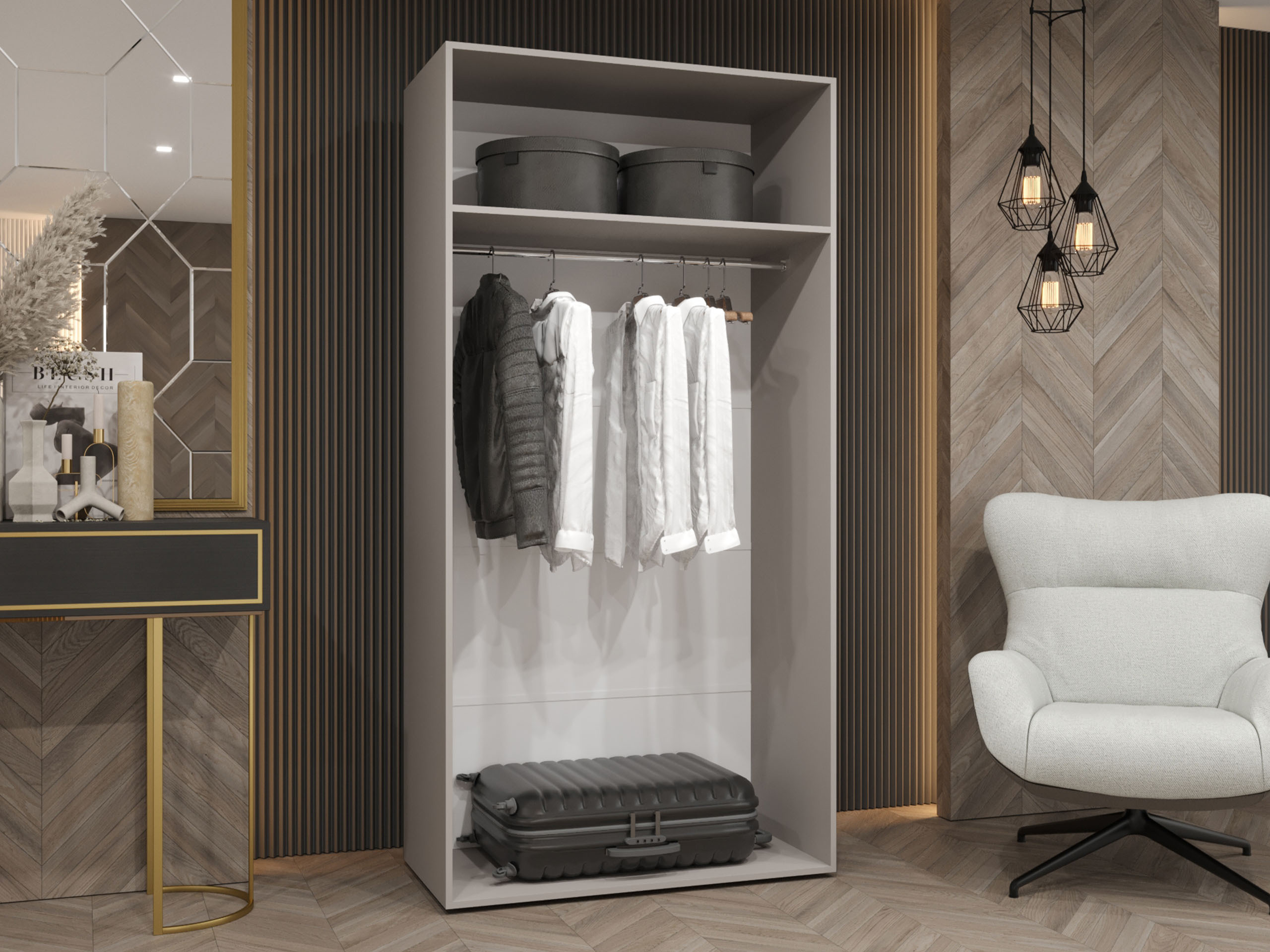 Riidekapp Hartford 584 (Kašmiir)