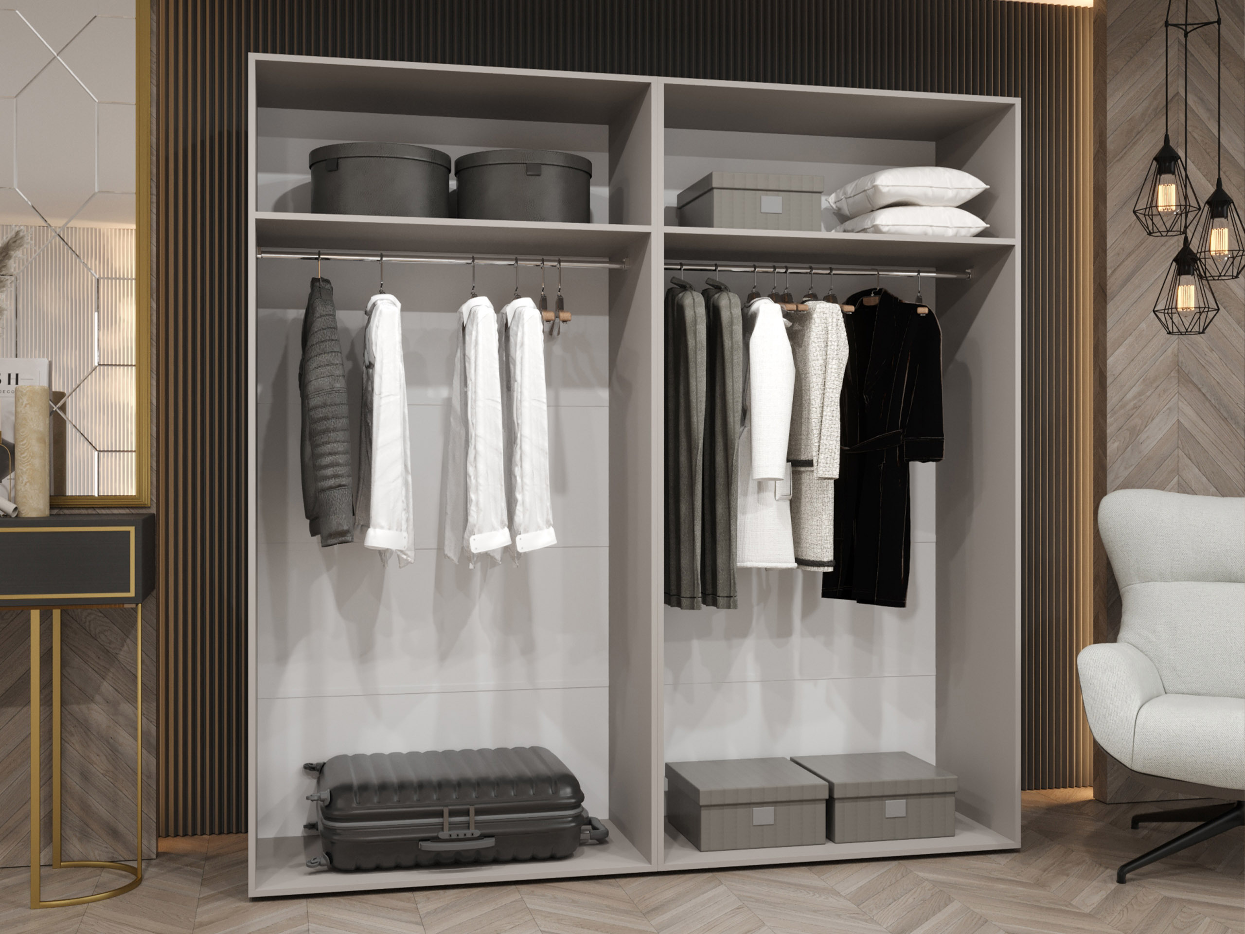 Riidekapp Hartford 591 (Kašmiir)