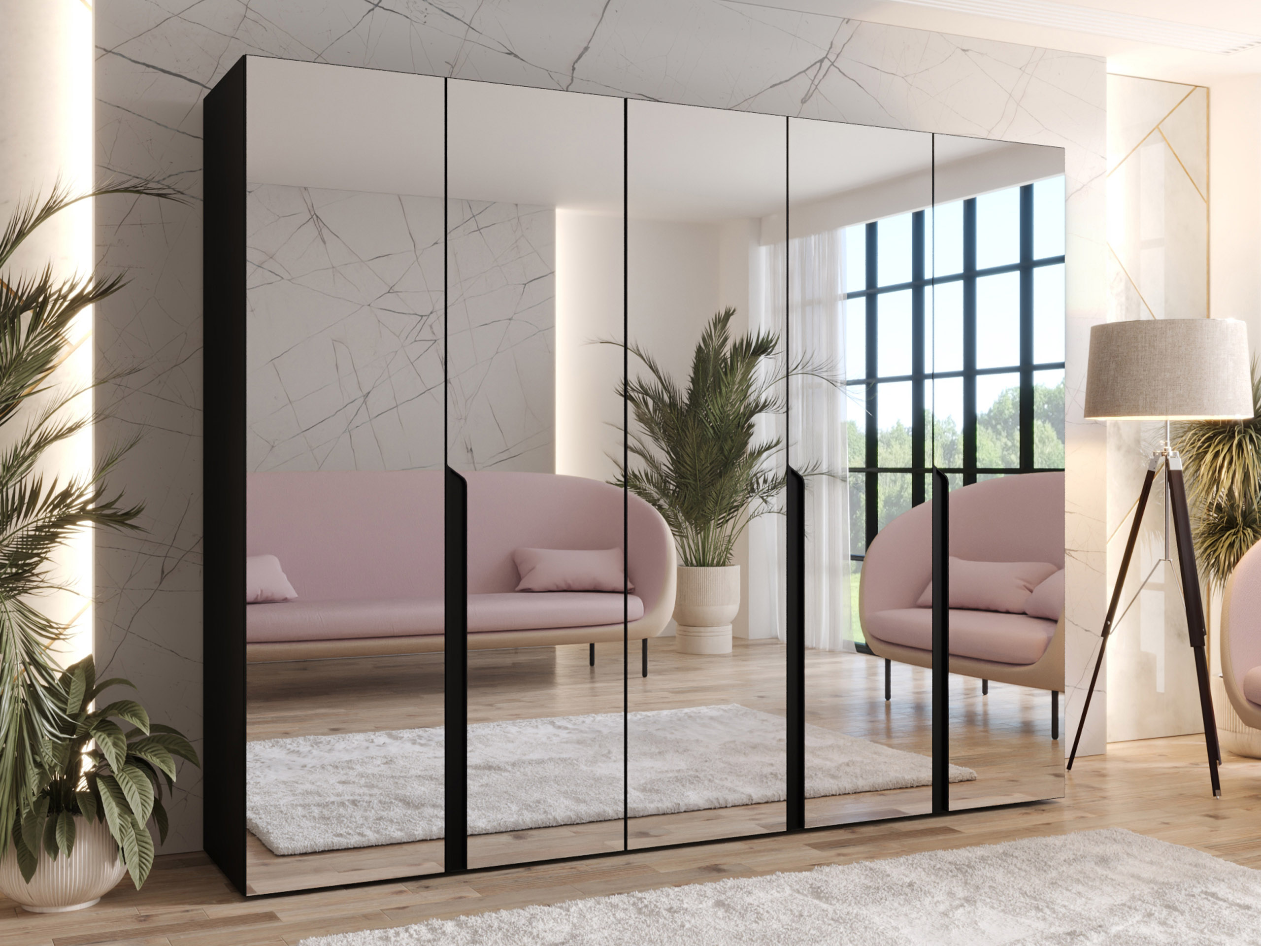 Riidekapp Hartford 592 (Must)