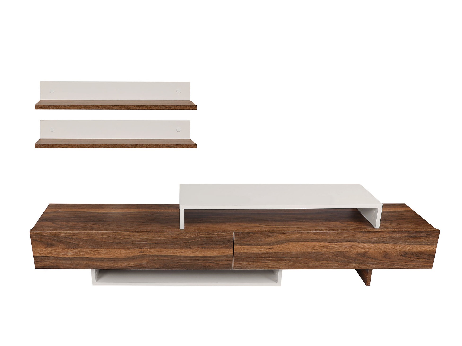 TV-alus Kailua 998 (Tiikpuu + Valge)