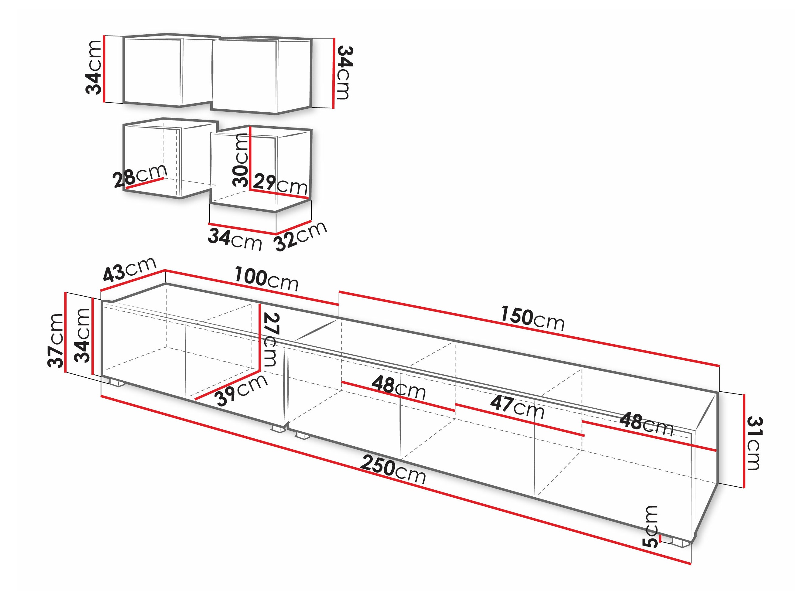 Elutoa komplekt Remus XVIII (Must + Läikiv must)