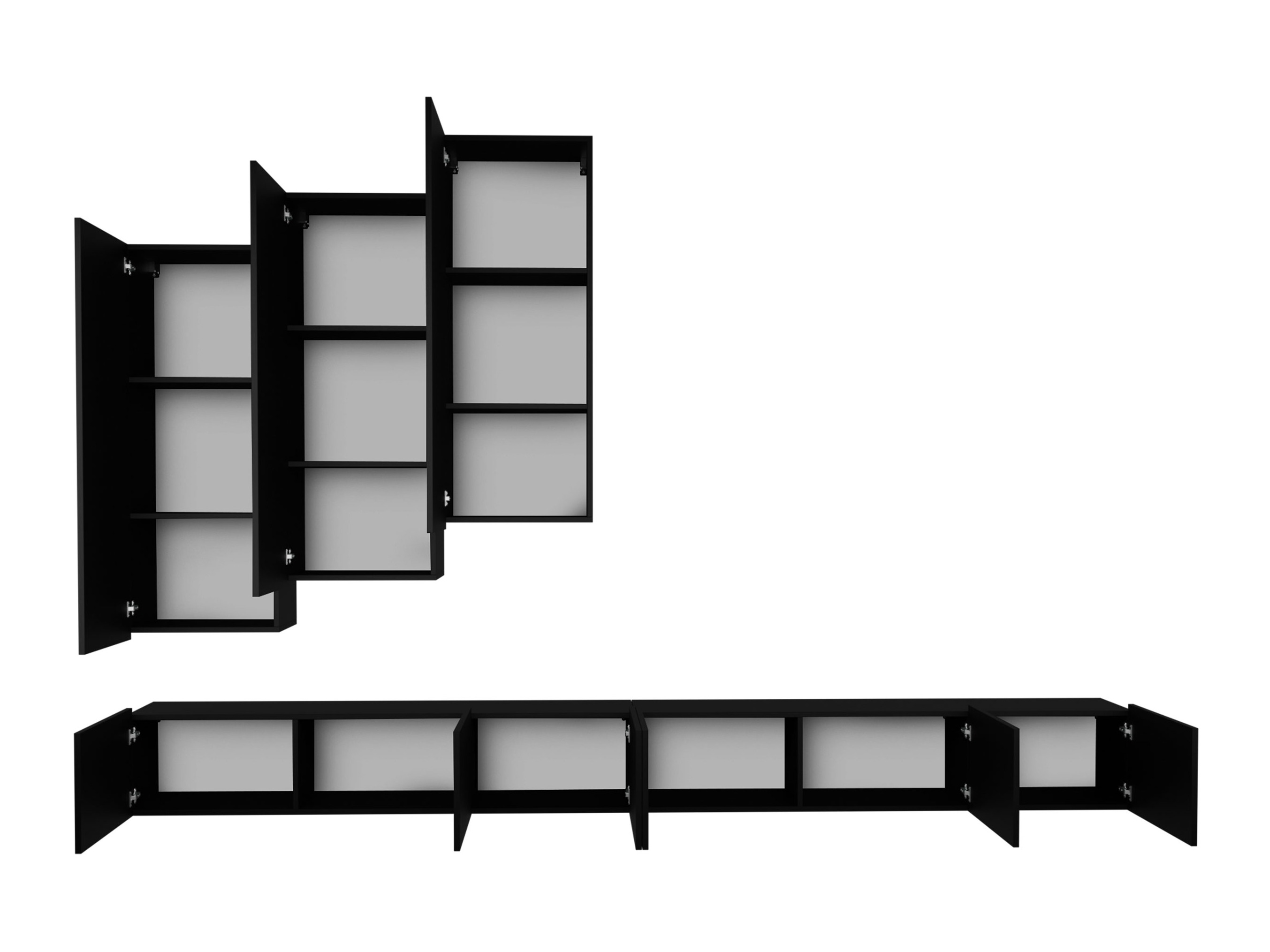 Elutoa komplekt Remus XX (Must)