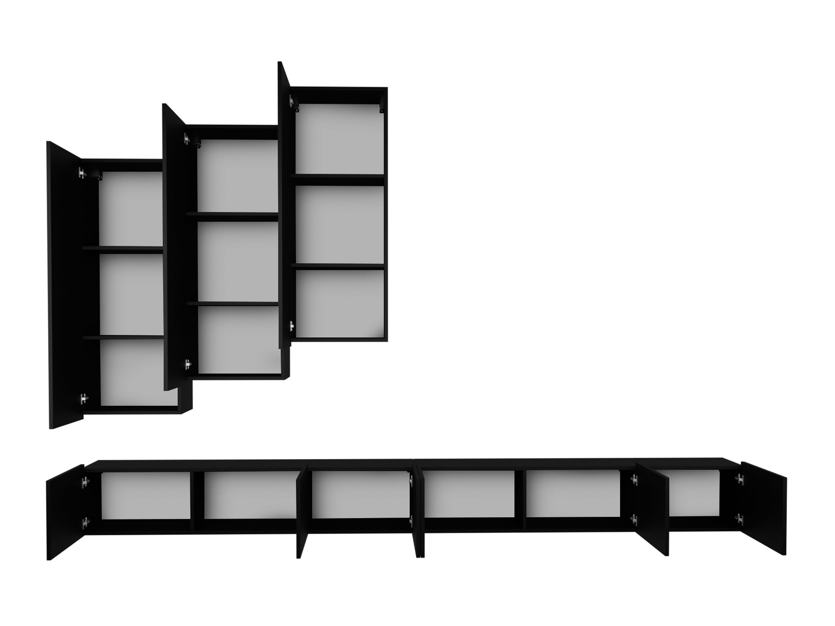 Elutoa komplekt Remus XX (Valge + Must)